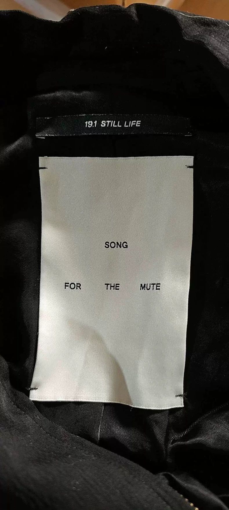 Other classic black zip jacket from song for the mute Size US M / EU 48-50 / 2 - 2 Thumbnail