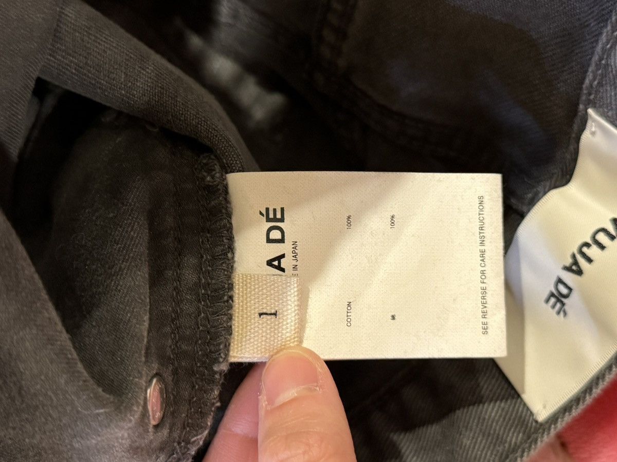 Vuja De Vu jade Baggy Washed Denim Jeans Size US 30 / EU 46 - 6 Thumbnail