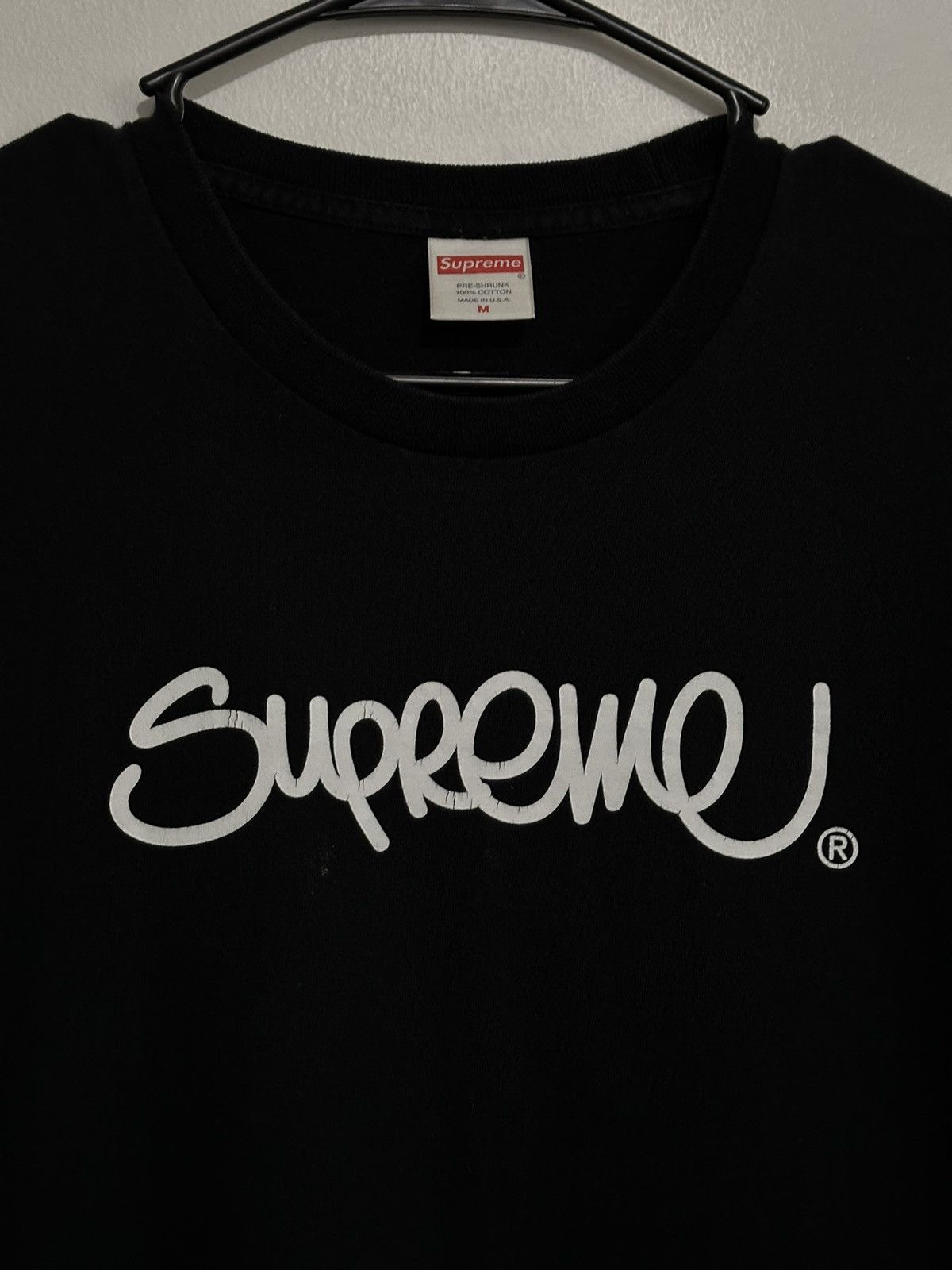 Supreme Supreme Handstyle Tee Size US M / EU 48-50 / 2 - 2 Thumbnail