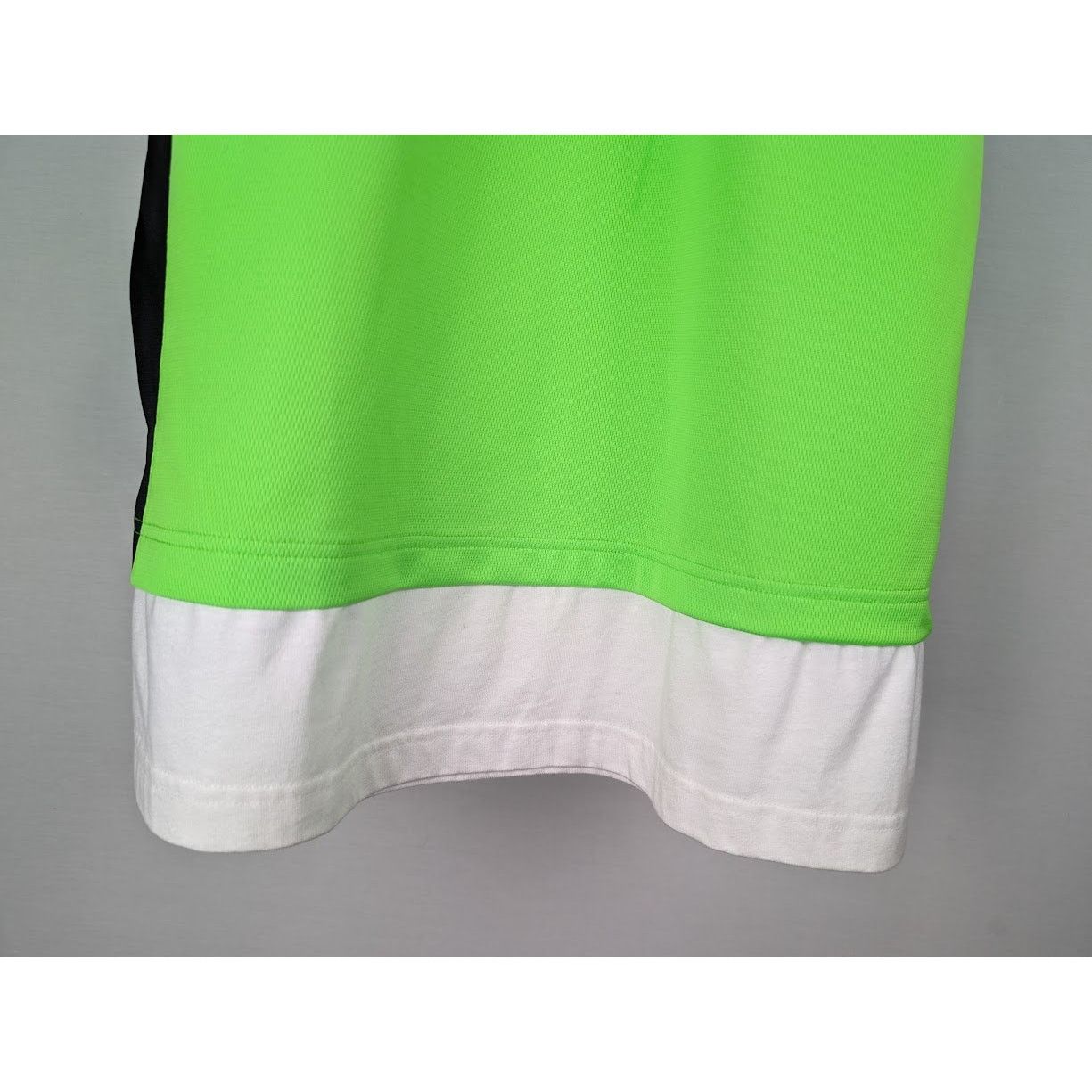 Balenciaga o1rshd1 Layered S/S Polo Shirt Pique in Green-Dark Green Size US XXS / EU 40 - 6 Thumbnail
