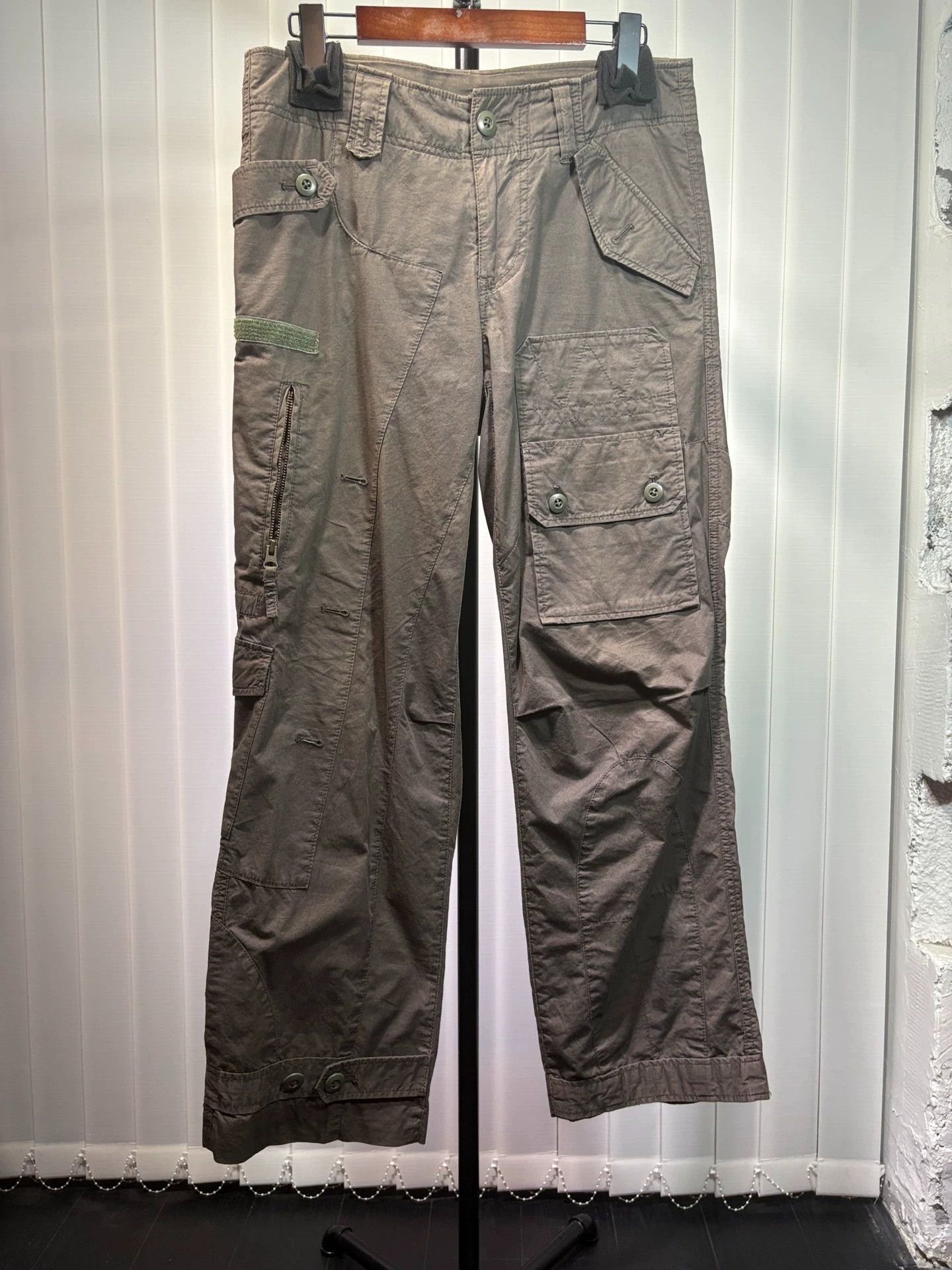 Comme des Garcons Homme Plus 00s 291295=HOMME Reconstructed Work Pants Size US 32 / EU 48 - 1 Thumbnail