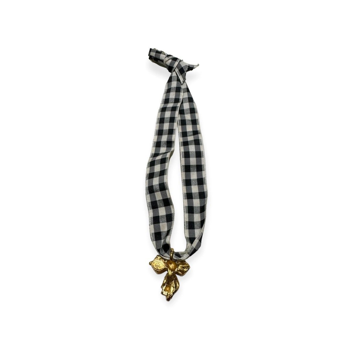 Christian Lacroix × Vintage 80’s Gold Pendant Necklace Size ONE SIZE - 4 Thumbnail