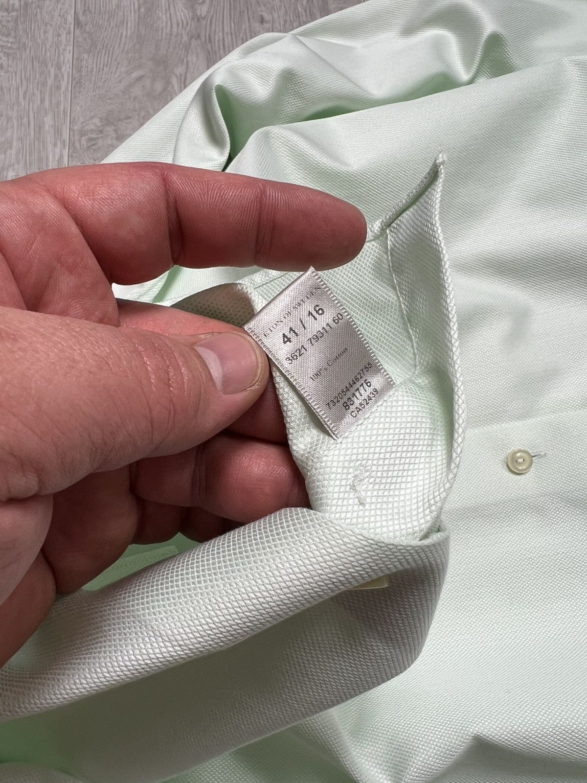 Eton Eton Button Up Long Sleeve Men’s Shirt Size L Size US L / EU 52-54 / 3 - 9 Thumbnail
