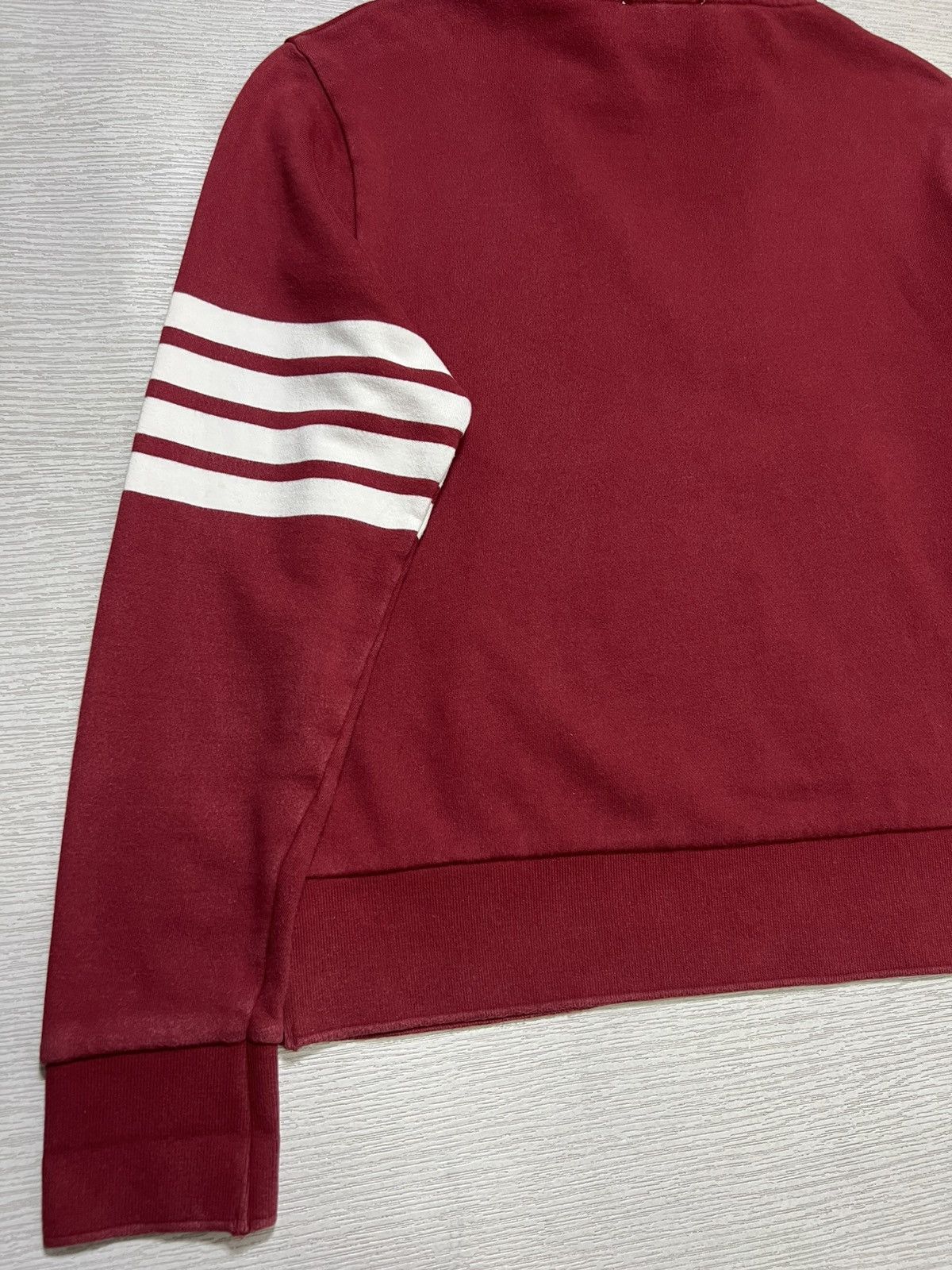 Thom Browne Thom Browne - 4 Bar Striped Loopback Cotton Jersey Hoodie Size US M / EU 48-50 / 2 - 13 Thumbnail