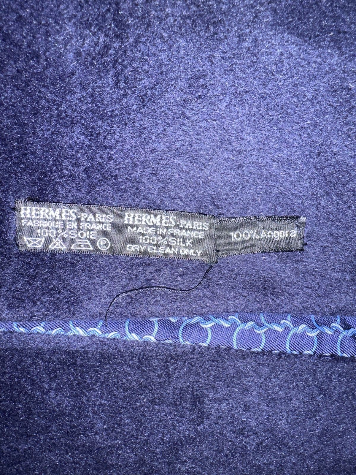 Hermes Hermes silk angora chain pattern Size ONE SIZE - 3 Thumbnail