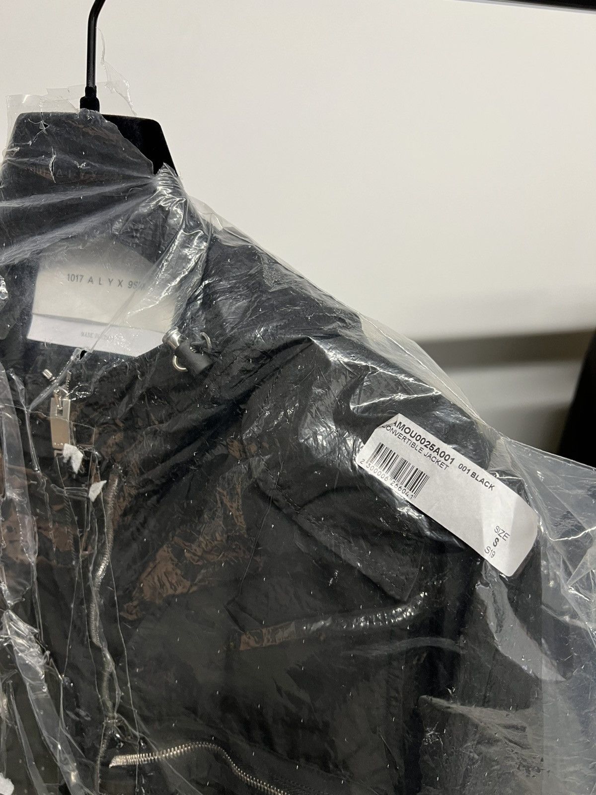 1017 ALYX 9SM × MMW Alyx Black Convertible Nylon Jacket Size US S / EU 44-46 / 1 - 11 Thumbnail