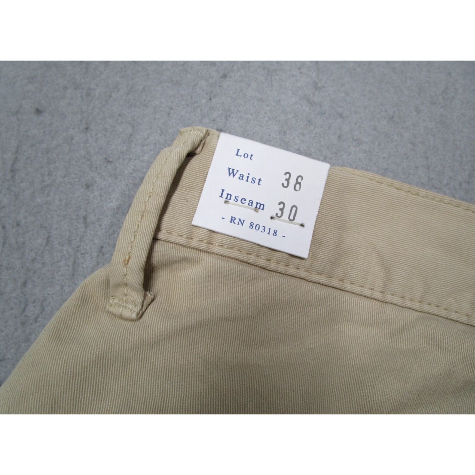 Lucky Brand Lucky Brand Pants Mens 38x30 Beige Slim Flat Front Khaki Casual Chino Size US 38 / EU 54 - 5 Thumbnail