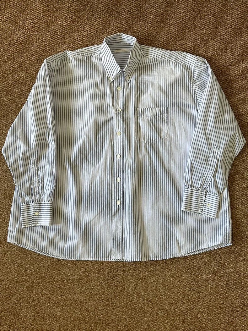 Our Legacy Our Legacy size46 Blue and white striped shirt Size US S / EU 44-46 / 1 - 3 Thumbnail