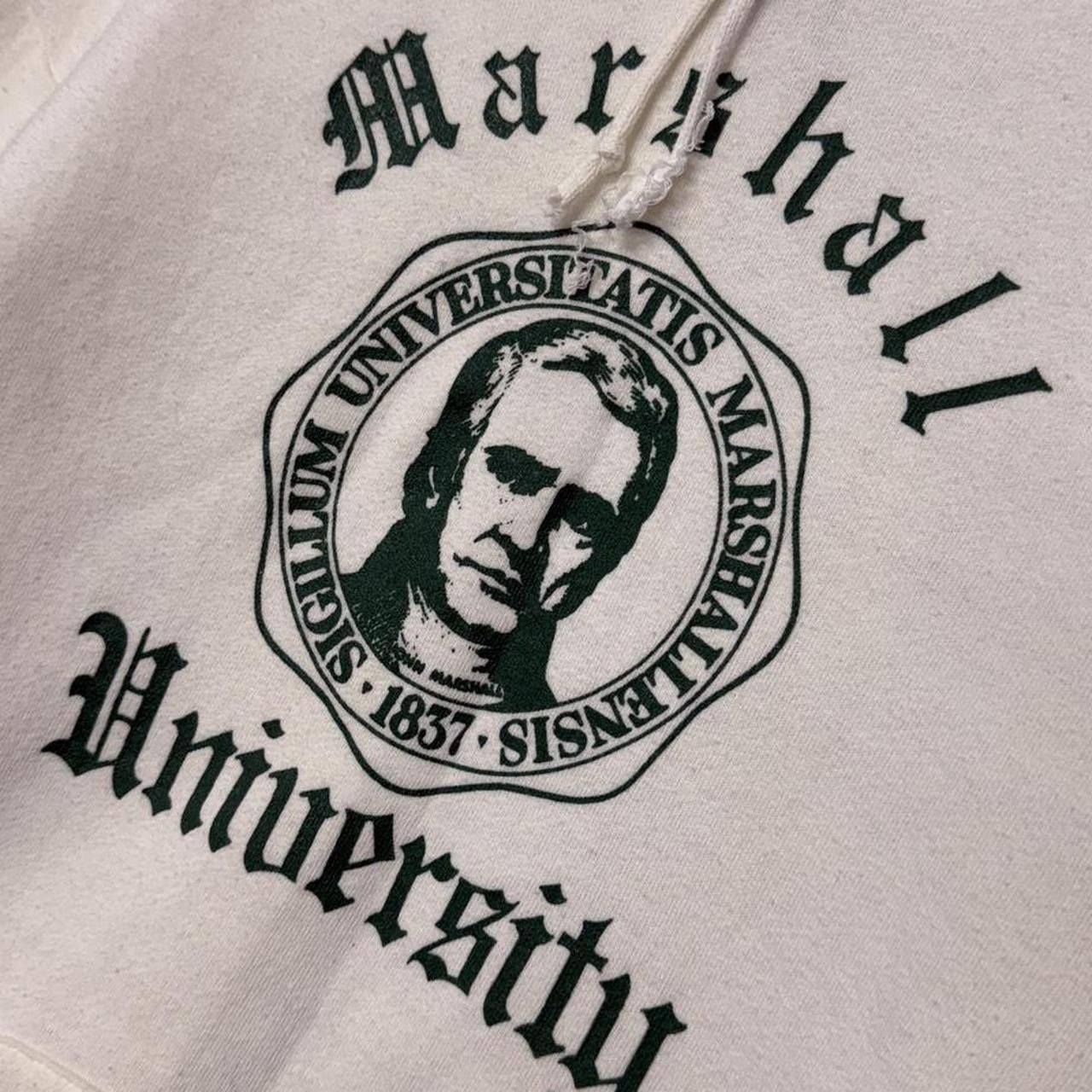 Jansport × Vintage Marshall University Cream Hoodie Sweatshirt XL Size US XL / EU 56 / 4 - 7 Thumbnail