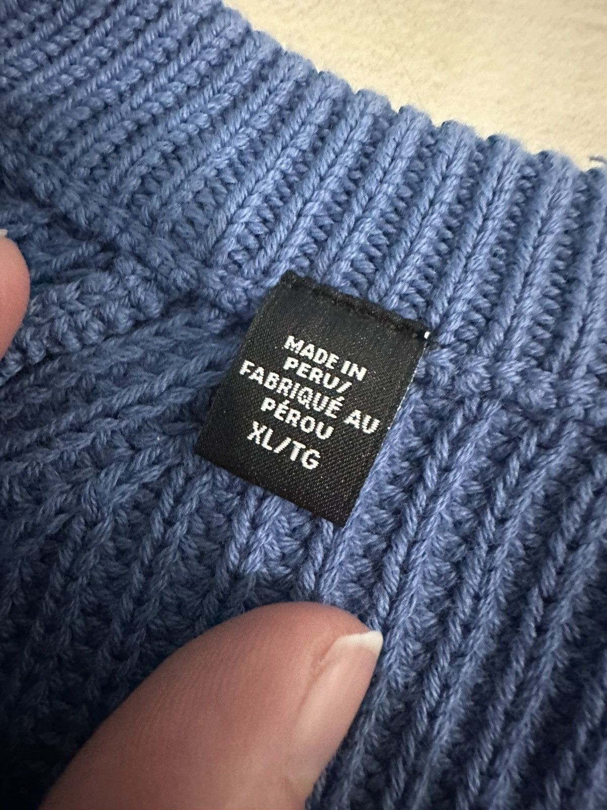 Saks Fifth Avenue Saks Fifth Avenue Blue Sweater Size US XL / EU 56 / 4 - 3 Thumbnail