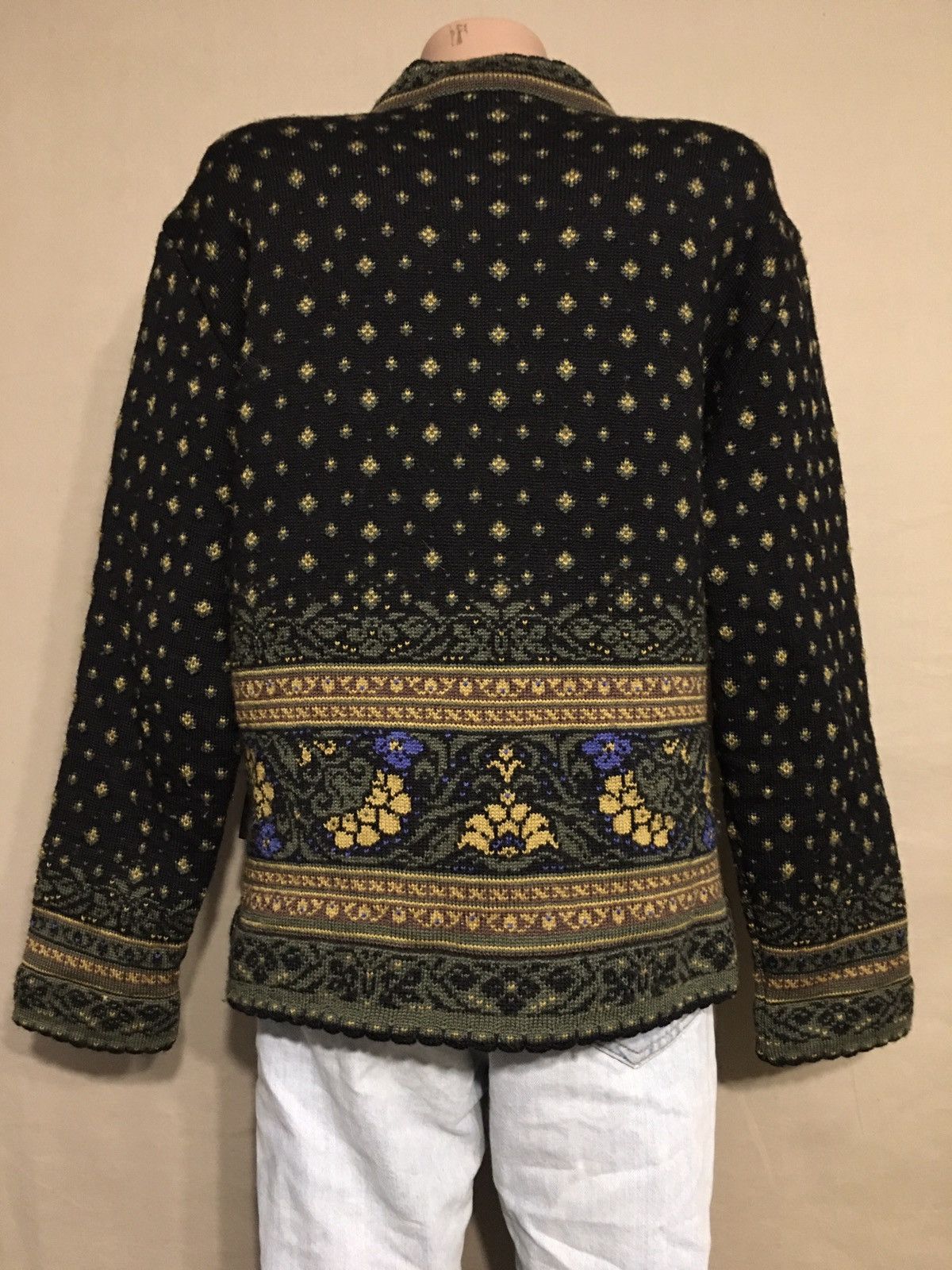 Dale Of Norway Dale of Norway Pure New Wool Knit Cardigan Sweater Size XL Size XL / US 12-14 / IT 48-50 - 3 Thumbnail