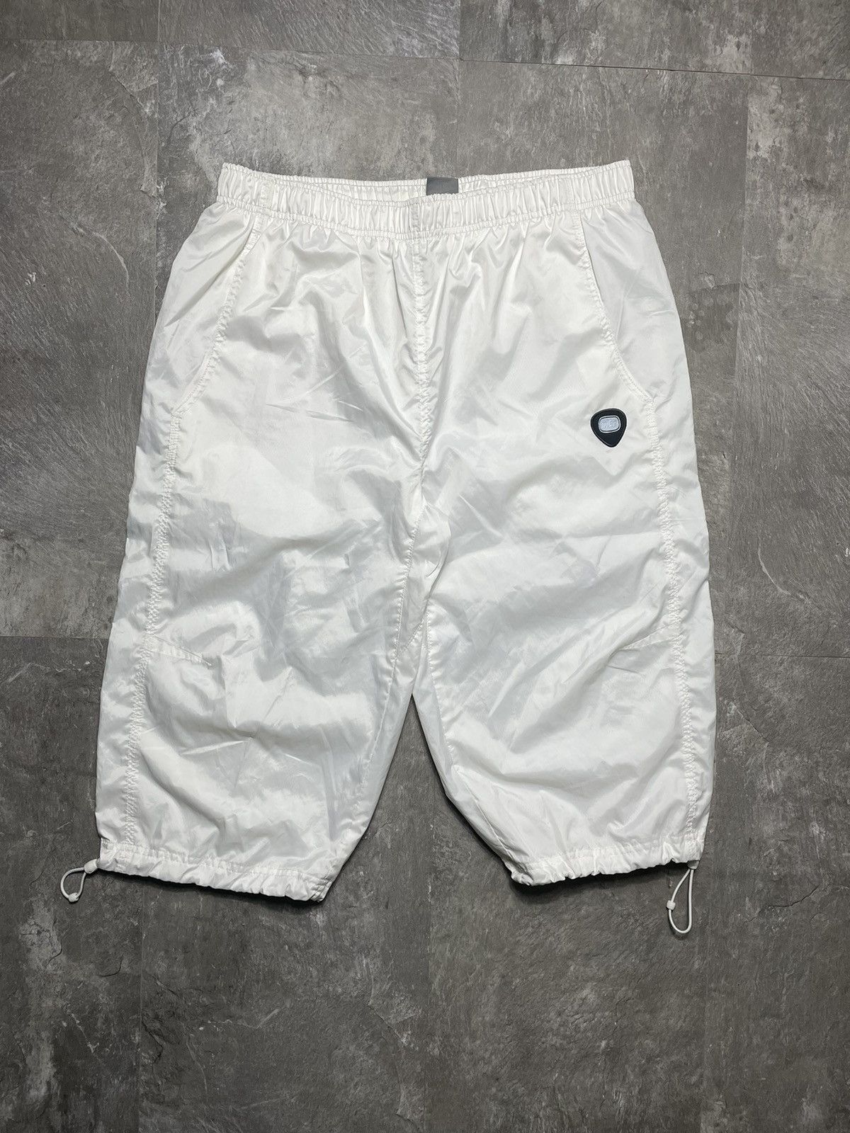 Nike Vintage Nike Y2K Nylon Drill Track 2/3 Pants Breeches Size US 36 / EU 52 - 1 Thumbnail