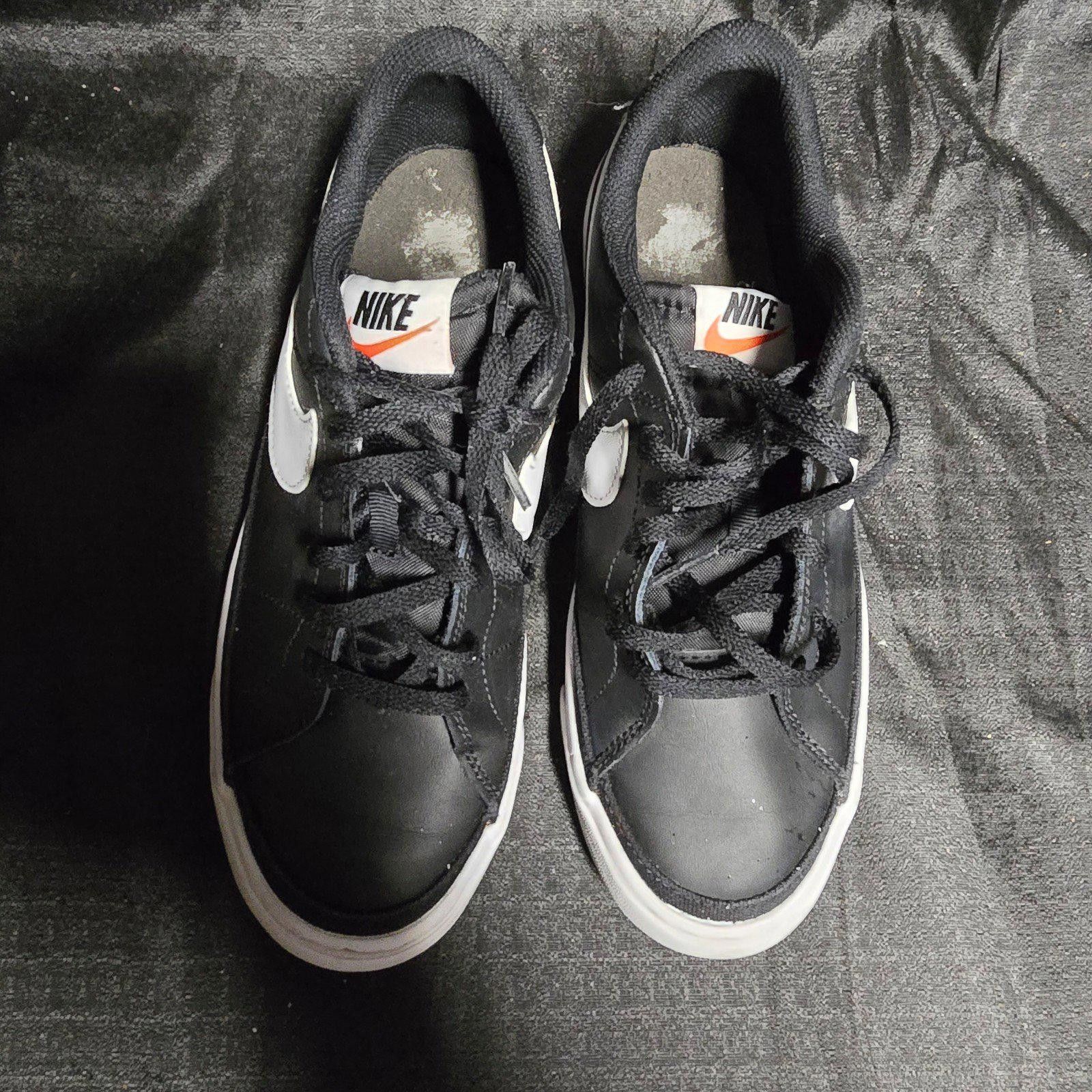 Nike Nike Boys Court Legacy DA5380-002 Black Casual Size 7Y Size US 7 / EU 40 - 3 Thumbnail
