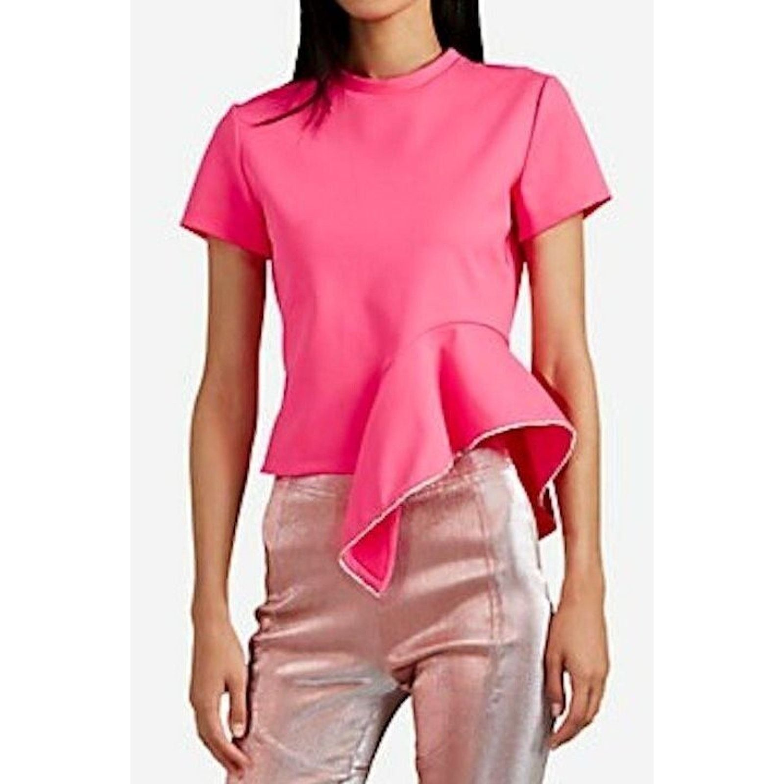 Area C0 NEW AREA BY BARNEY'S NEW YORK Crystal Bottom Trim Top S Size S / US 4 / IT 40 - 2 Thumbnail