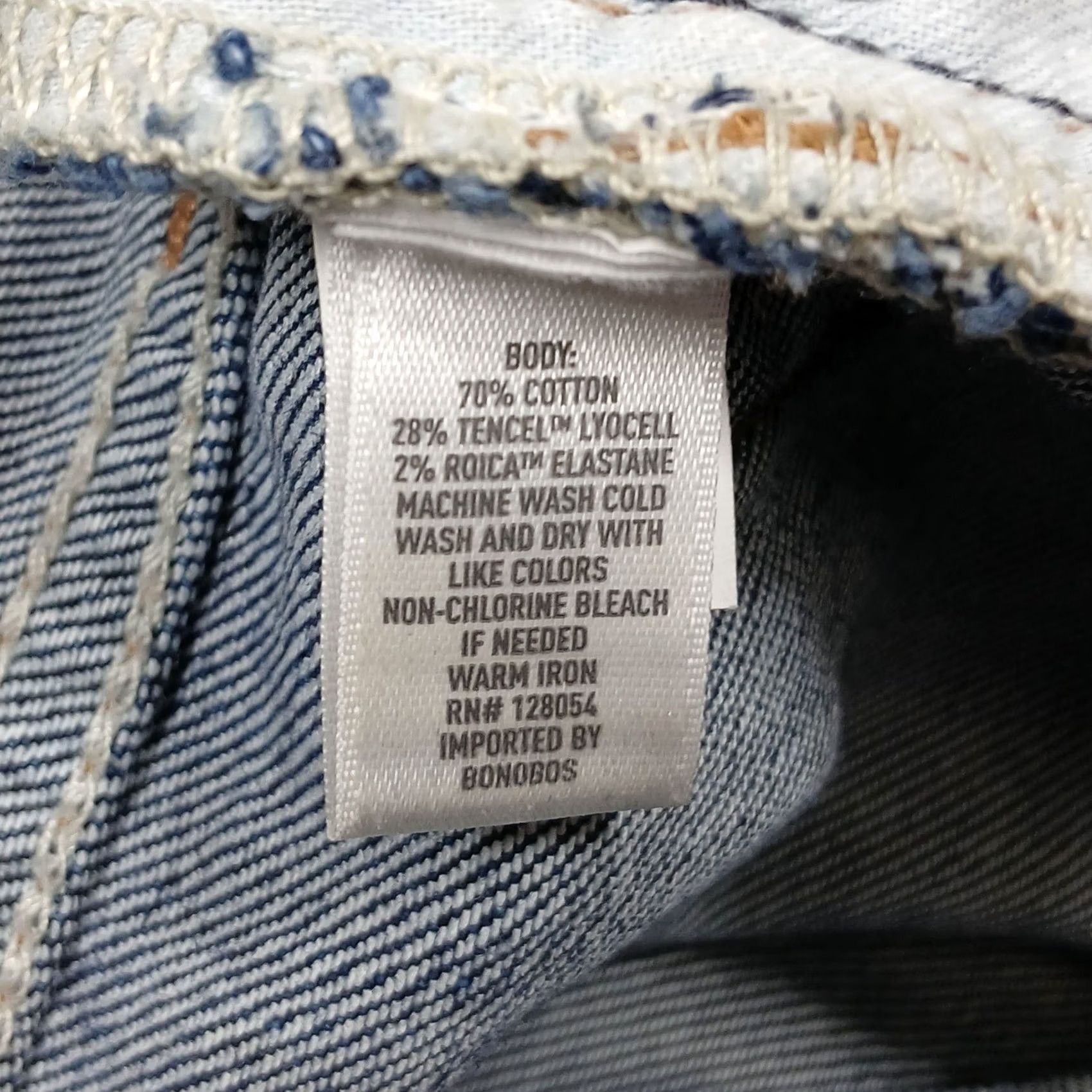 Bonobos Bonobos Premium Cotton Denim Jeans Dark Wash Men's 33x28 Size US 33 - 7 Thumbnail