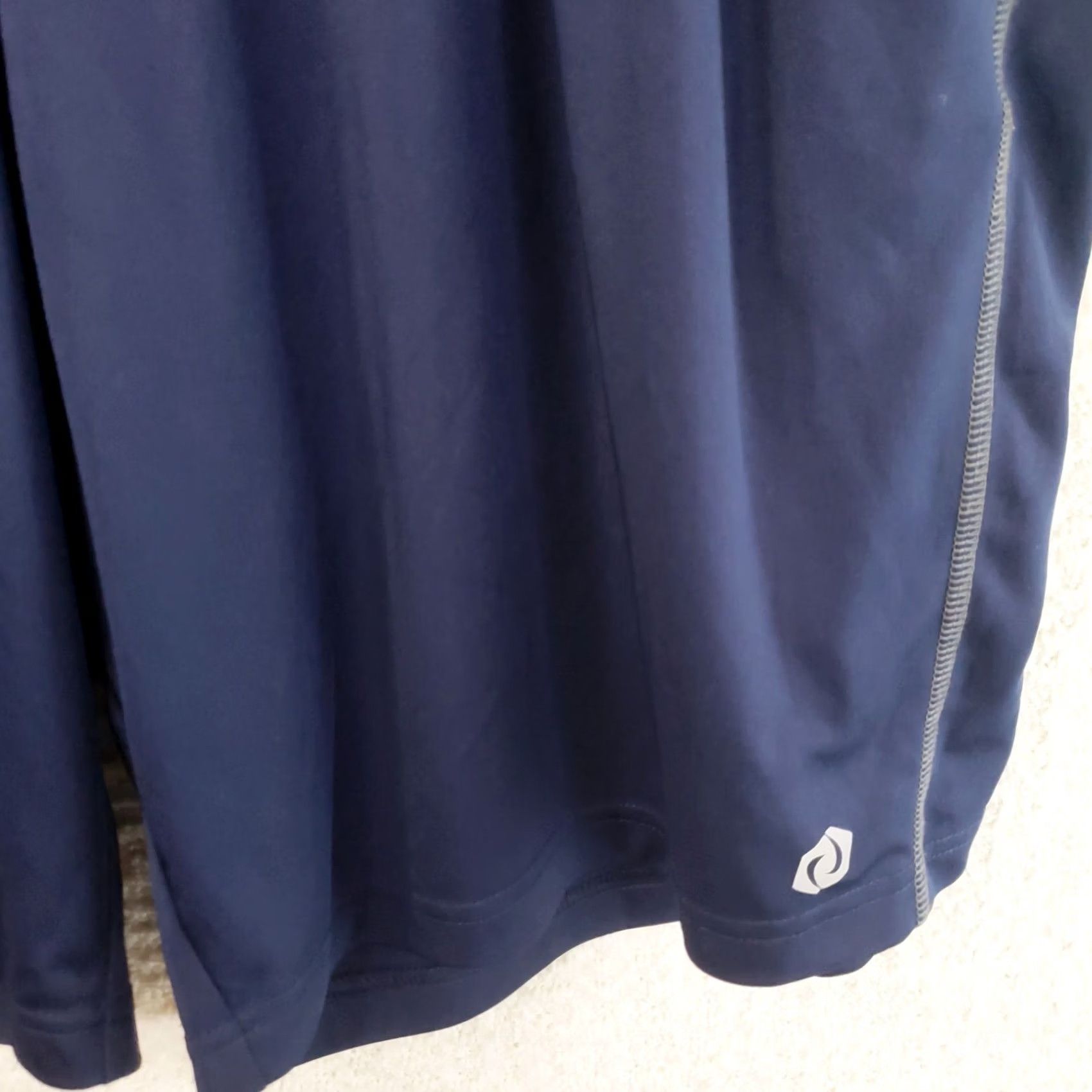 Vintage SB Tech Big & Tall Cool Play Athletic Shorts Men 3XL Navy Blue Elastic Waist New Size US 39 - 2 Thumbnail