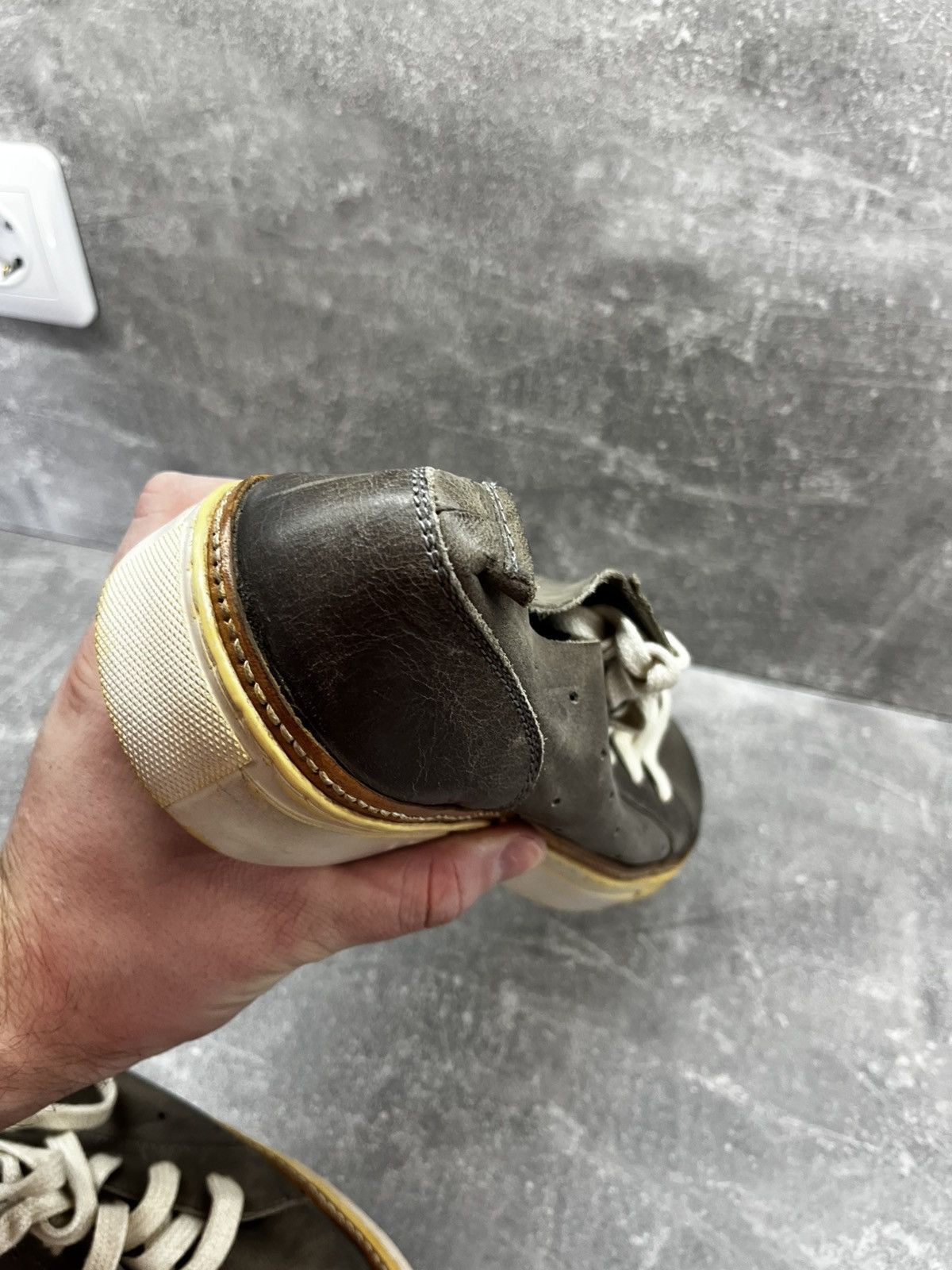 Allsaints Allsaints leather sneakers size 43 Size US 10 / EU 43 - 10 Thumbnail