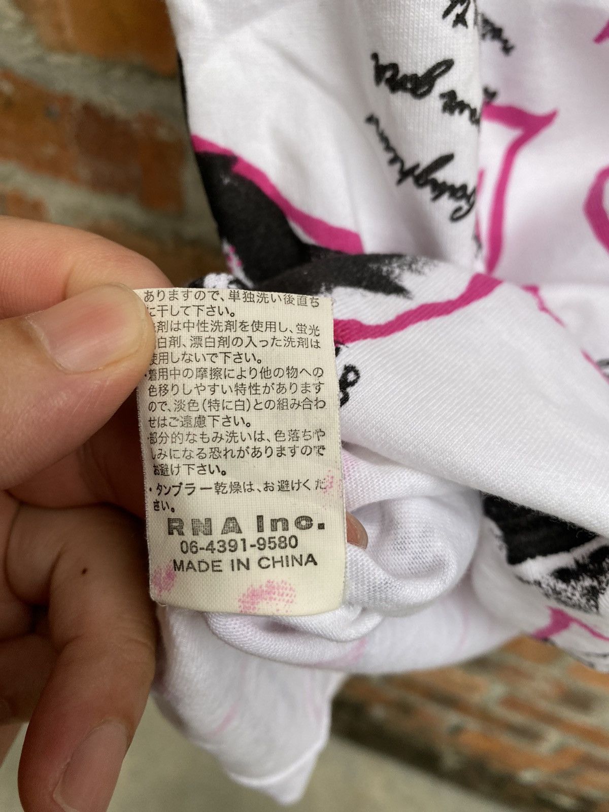 Yasuyuki Ishii 1990s RNA DNA Punk tee Size M / US 6-8 / IT 42-44 - 10 Thumbnail