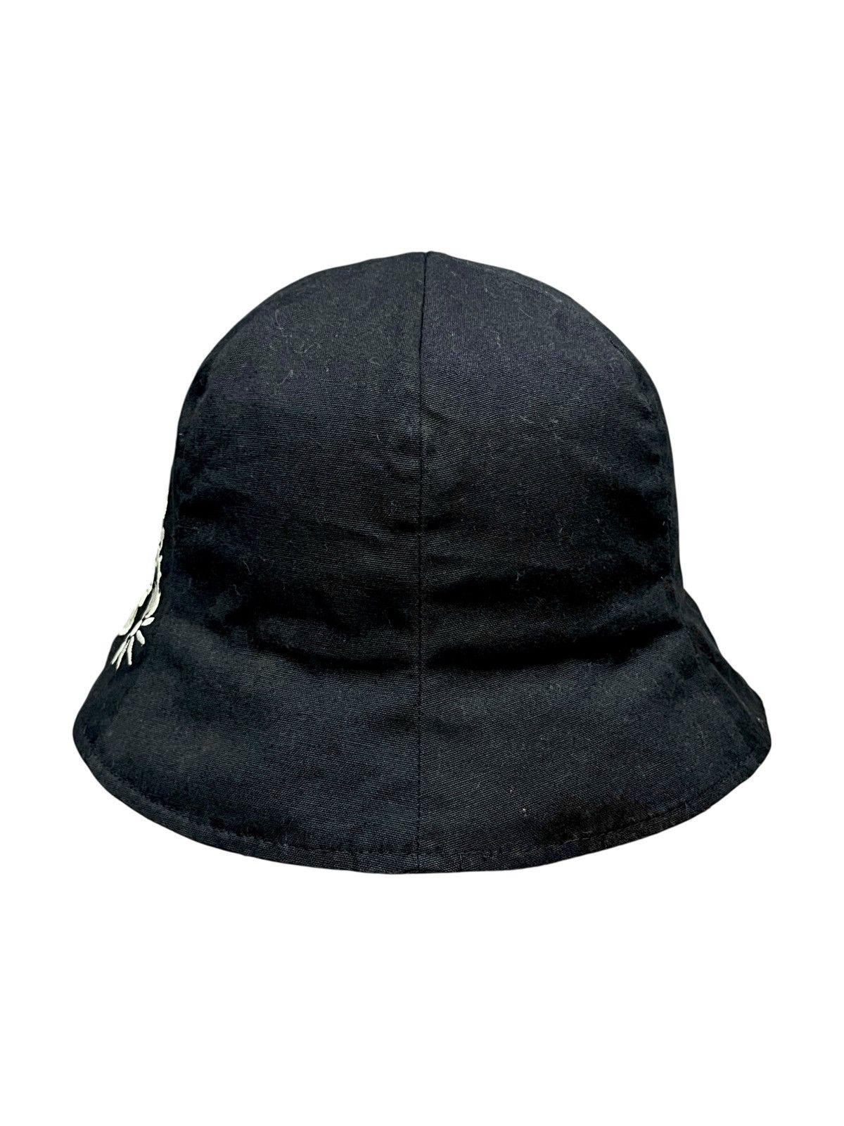 Anna Sui Vintage Anna Sui Floral Embroidered 7-Panel Bucket Hat Size ONE SIZE - 6 Thumbnail