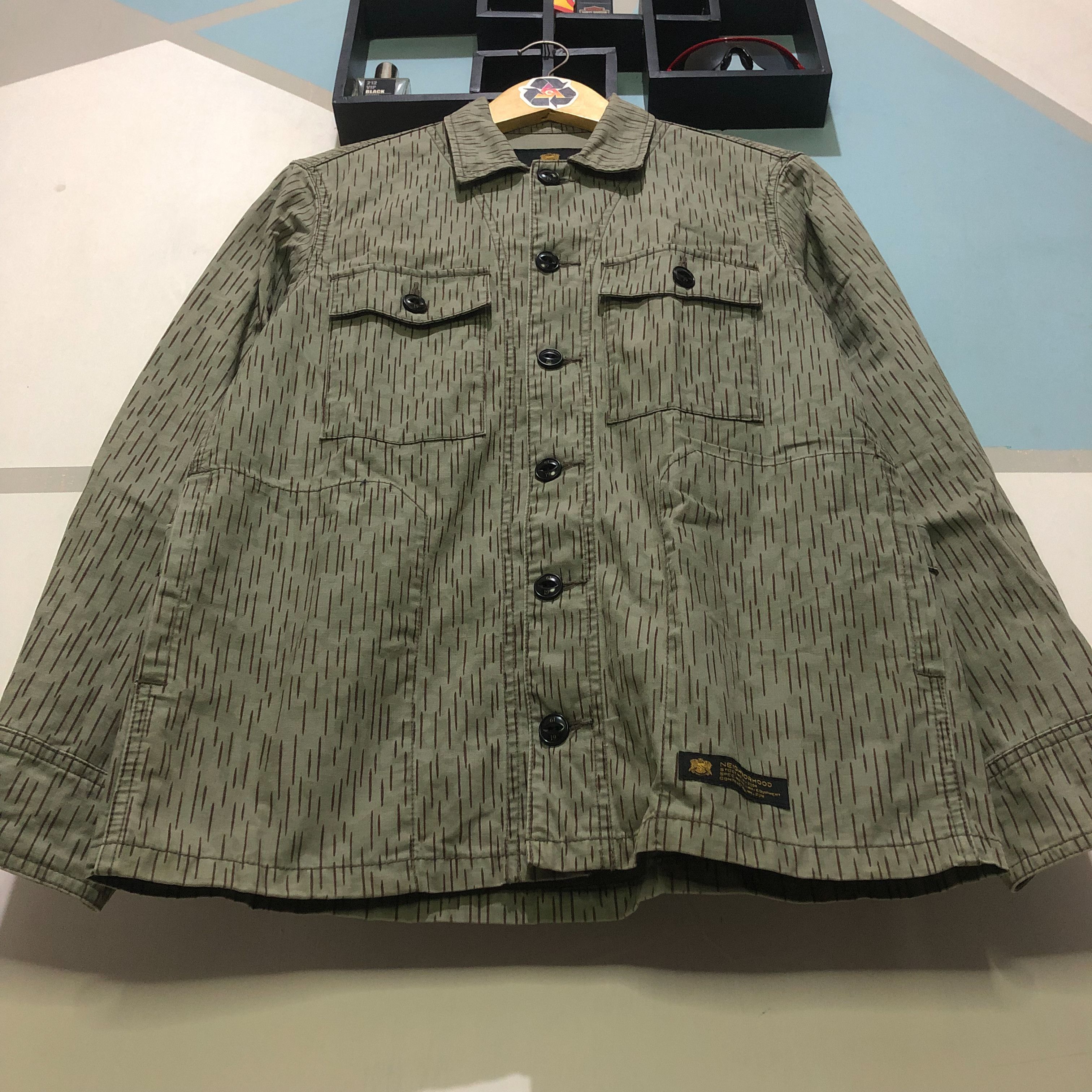 Neighborhood Neighborhood BDU Camo Jacket Military Streetwear Grail Size US L / EU 52-54 / 3 - 4 Thumbnail