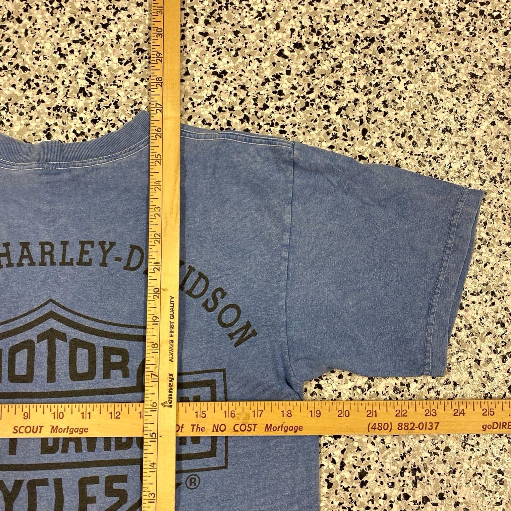 Harley Davidson VINTAGE Harley-Davidson T-Shirt Blue Men M Las Vegas Nevada Y2K Las Vegas Nevada Blue Size US M / EU 48-50 / 2 - 4 Thumbnail