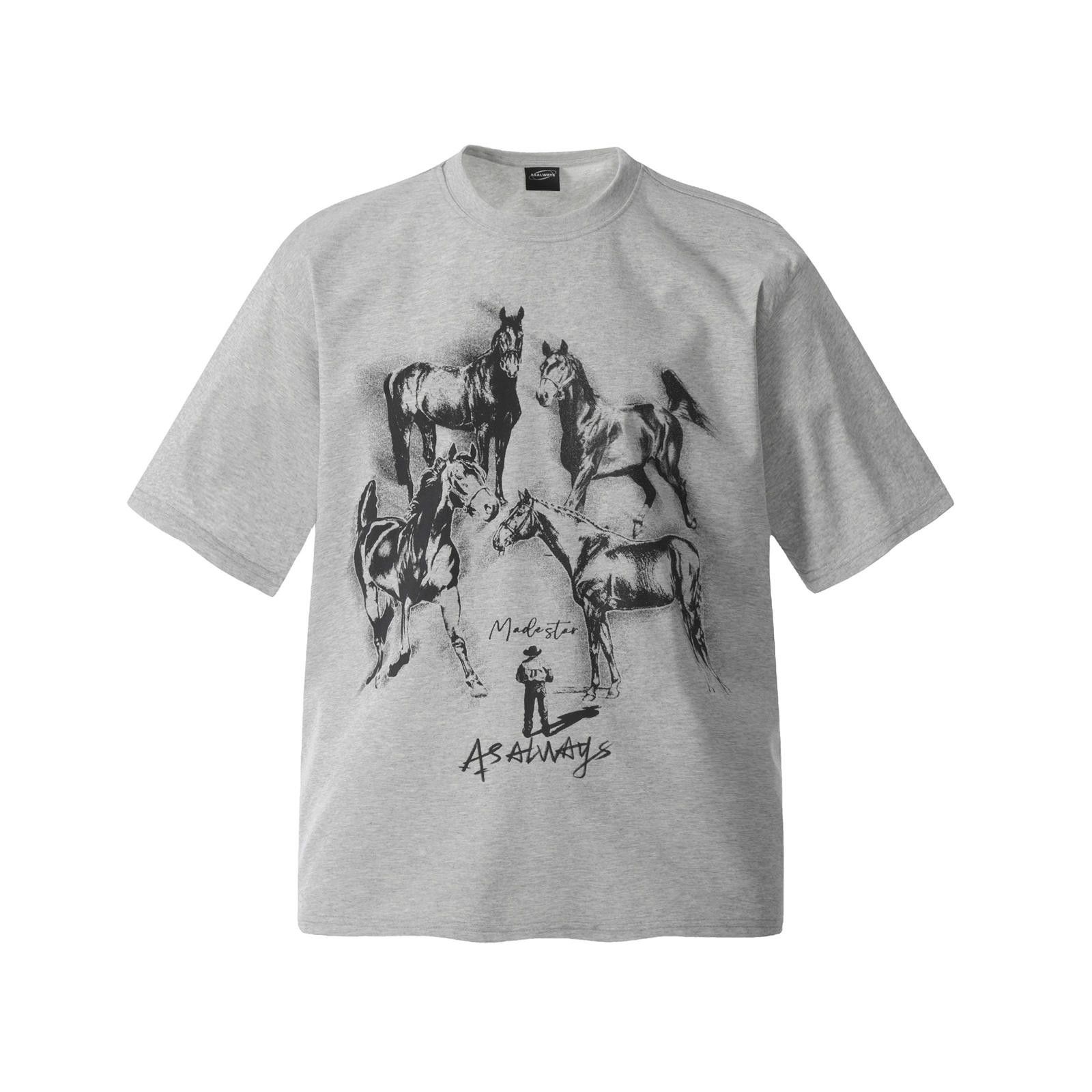 Other Graphic Horse Print T-Shirt Size US M / EU 48-50 / 2 - 1 Thumbnail