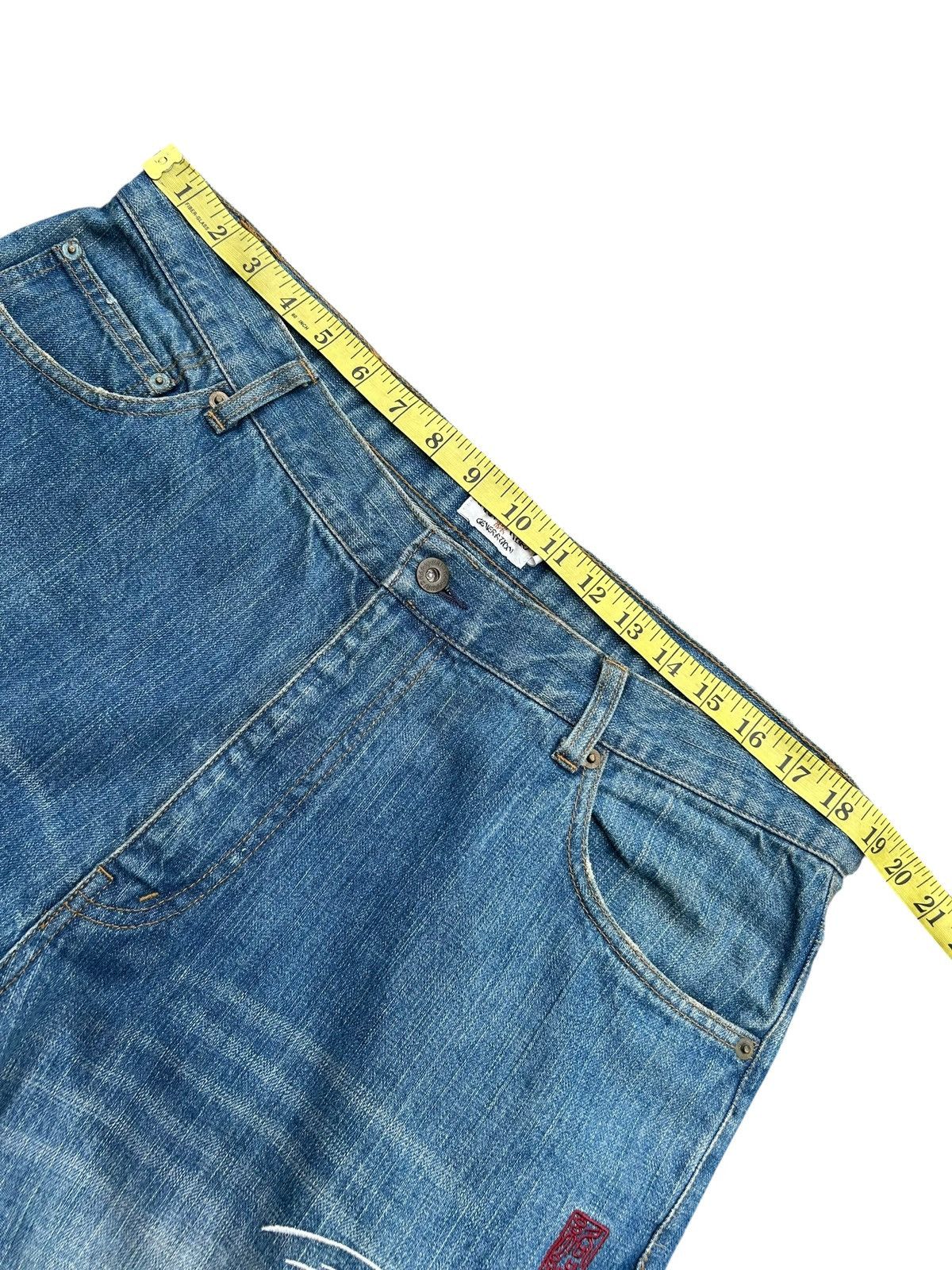 Kapital KARAKURI Japanese Brand Rare Big Koi Denim Jeans Size US 38 / EU 54 - 19 Thumbnail