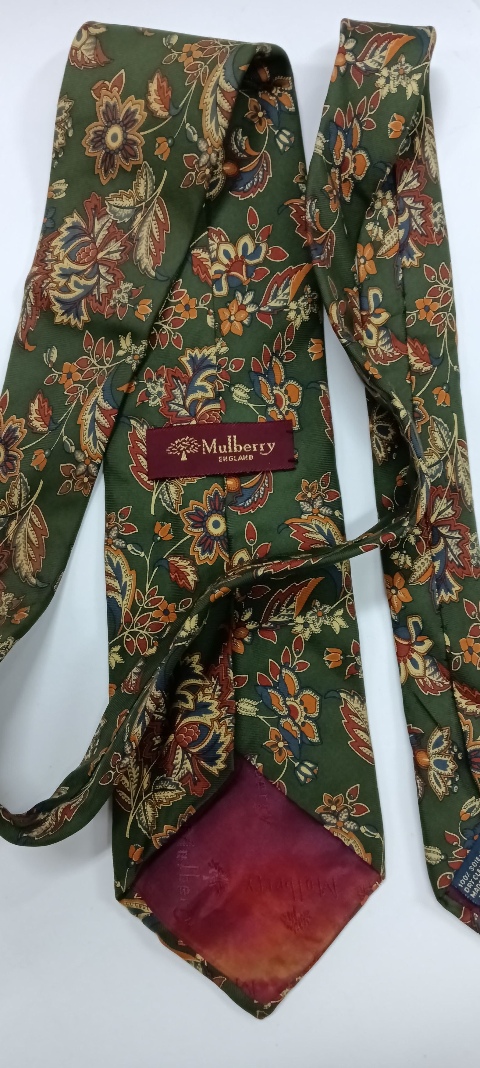 Mulberry × Urban Classics floral urban classics MULBERRY tie Size ONE SIZE - 3 Thumbnail