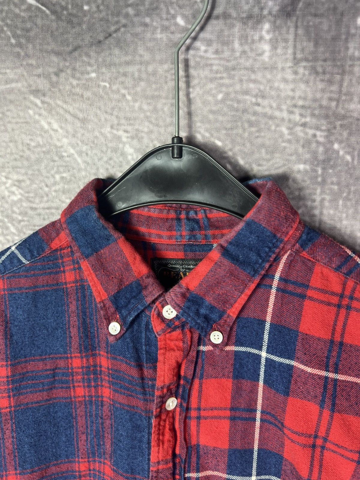 Beams Japan Beams Japan Tartan Pattern Patchwork Flannel Shirt Size US L / EU 52-54 / 3 - 7 Thumbnail