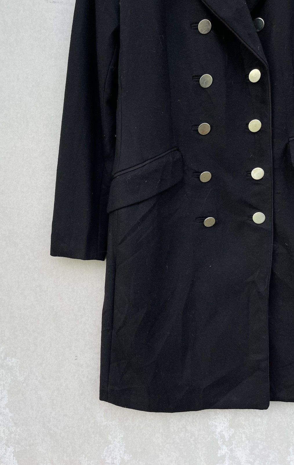 Designer × H&M × Japanese Brand H&M WOMEN'S WOOL BLEND DOUBLE BREASTED COAT/JACKET Size M / US 6-8 / IT 42-44 - 6 Thumbnail