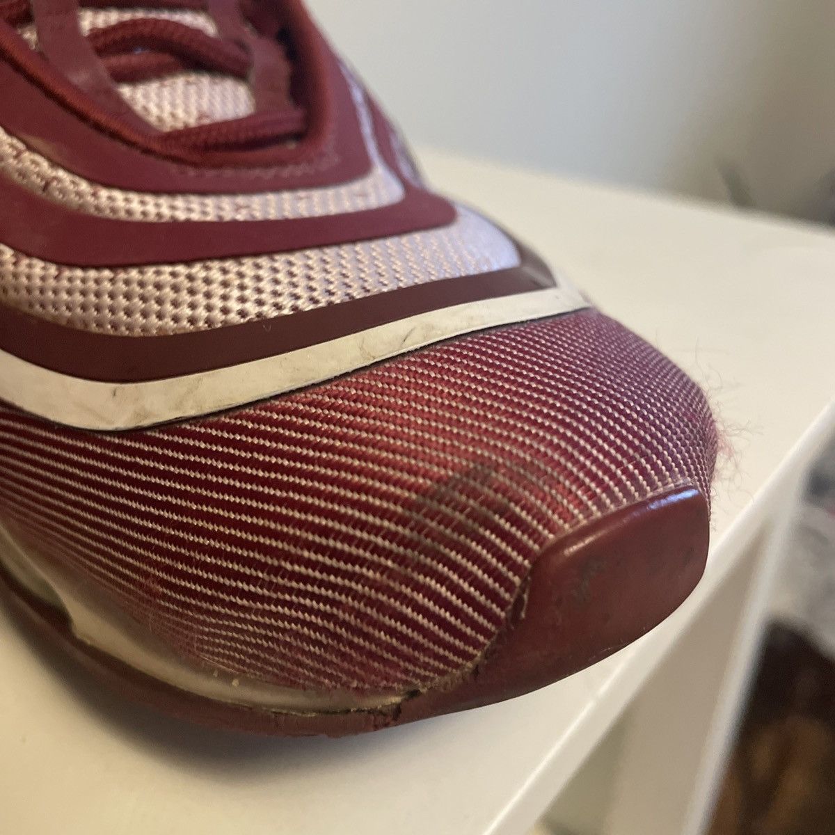 Nike Nike Air Max 97 “Team Red” 2017 - Size 9.5 Size US 9.5 / EU 42-43 - 12 Thumbnail