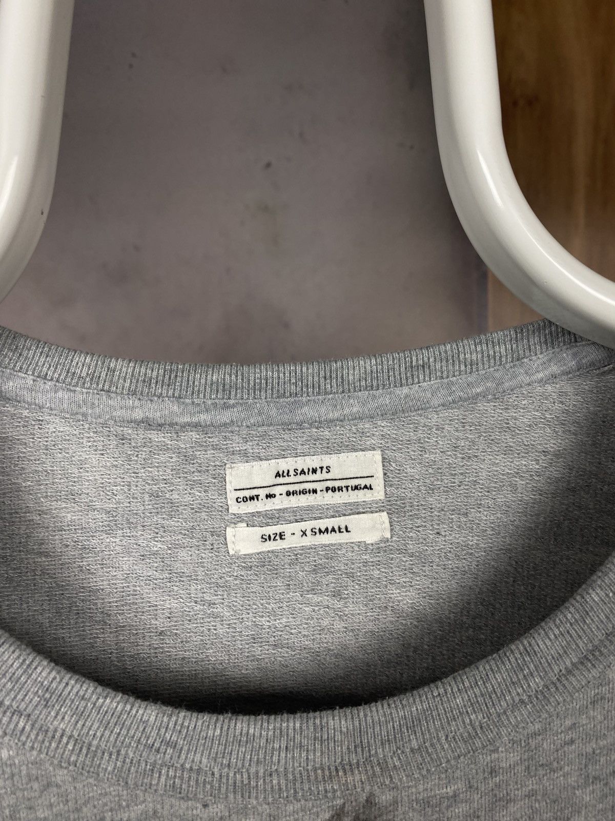 Allsaints 💀Vintage 90s Sweatshirt Allsaints Skeleton Fad Logo Tee💀 Size US XS / EU 42 / 0 - 10 Thumbnail