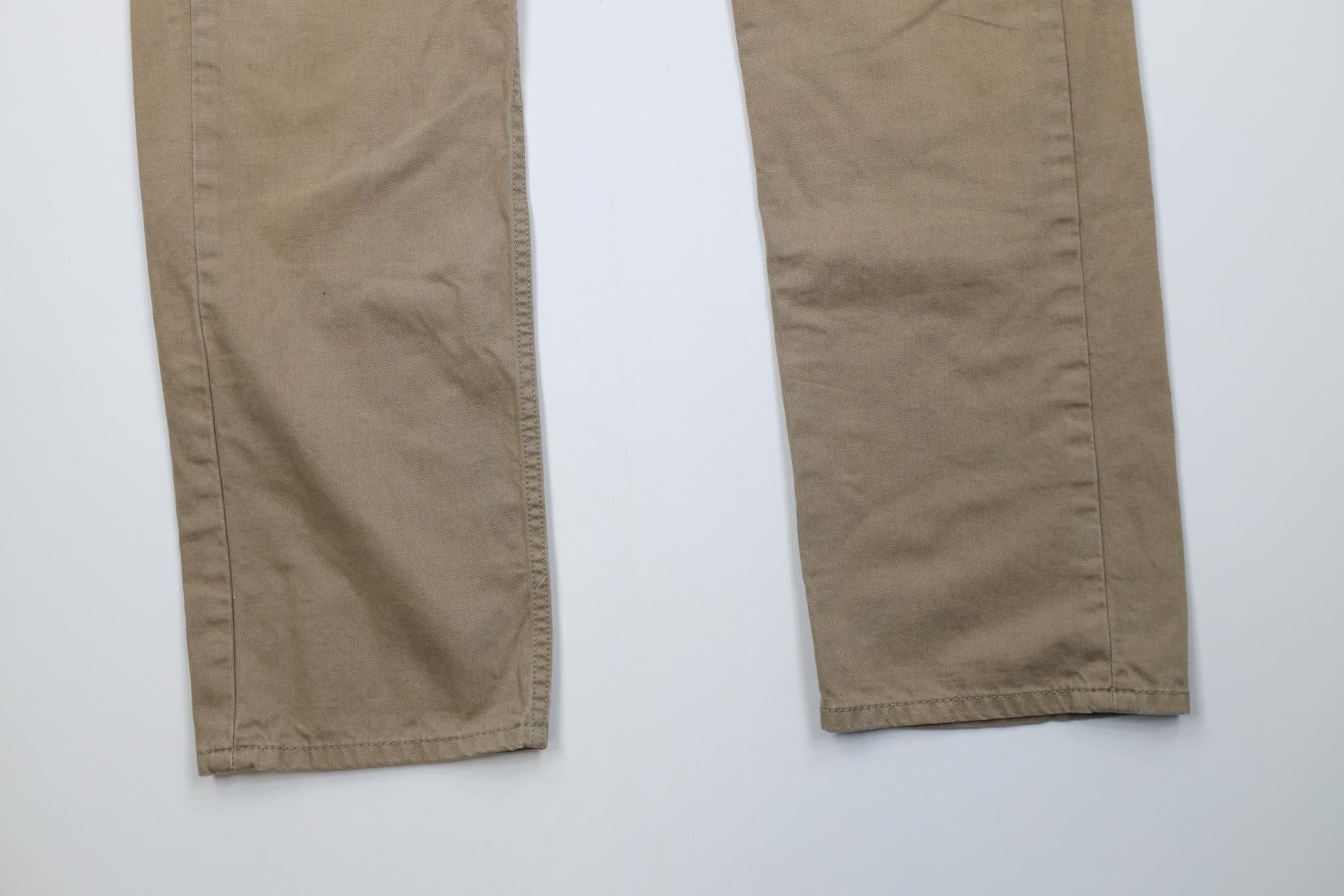 Levi's Vintage Y2K Levis 505 Regular Straight Leg Jeans Brown Size US 34 / EU 50 - 4 Thumbnail