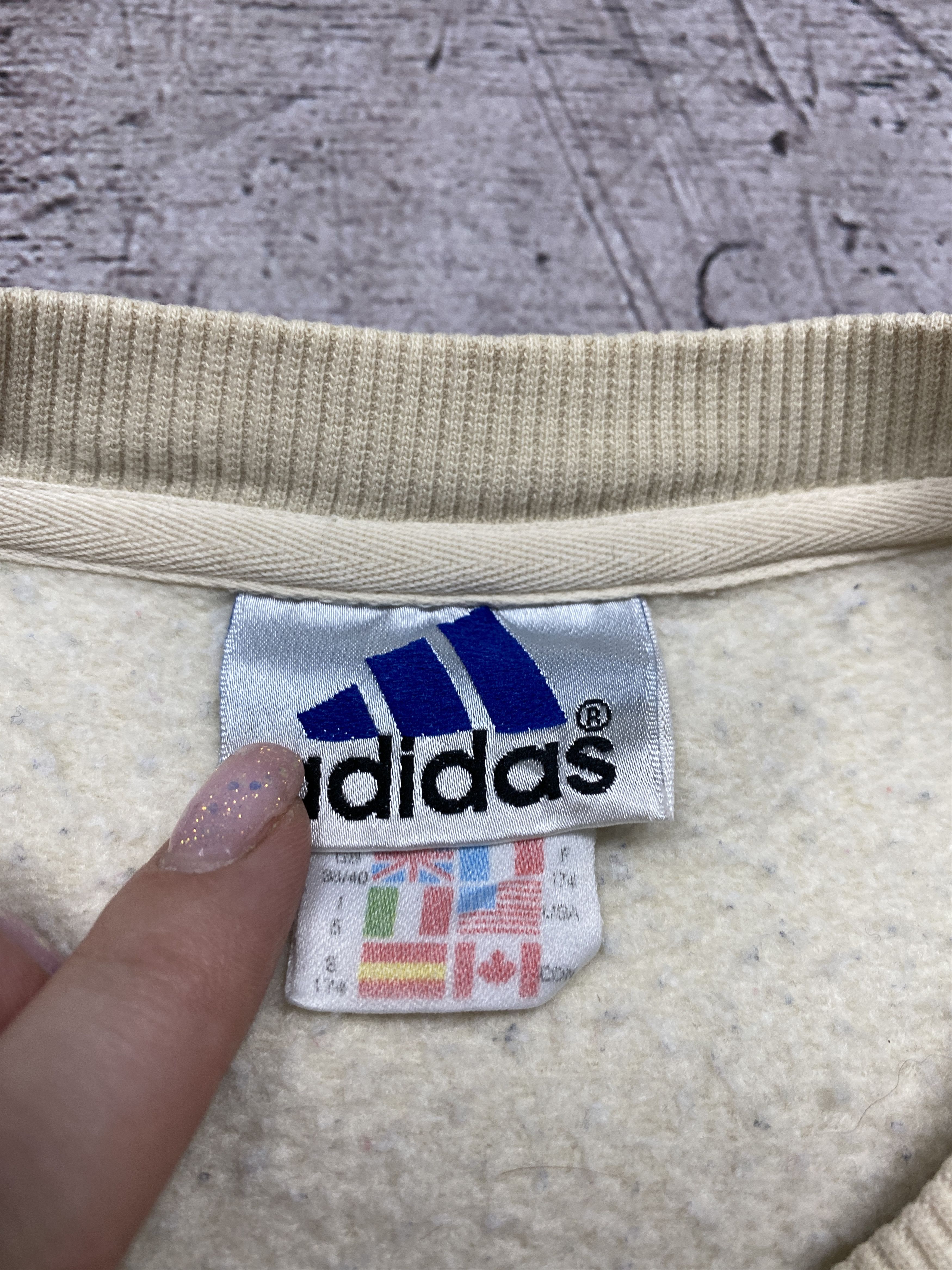 Adidas × Vintage Adidas Vintage Mens Crew Neck Sweatshirt Size US M / EU 48-50 / 2 - 5 Thumbnail