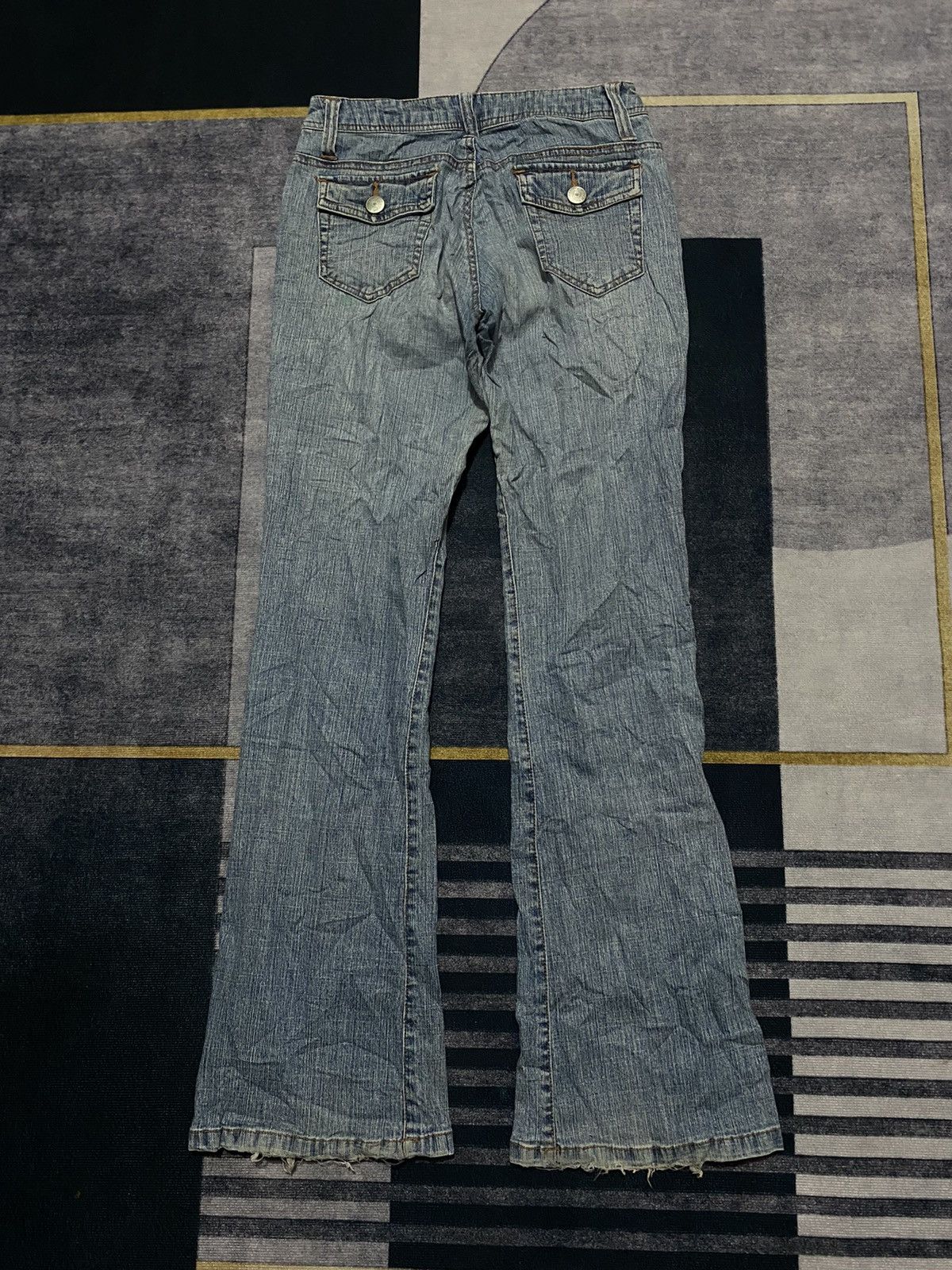 Japanese Brand ARMY OF NO FLARE BOOT CUT DENIM PANTS Size US 27 - 3 Thumbnail