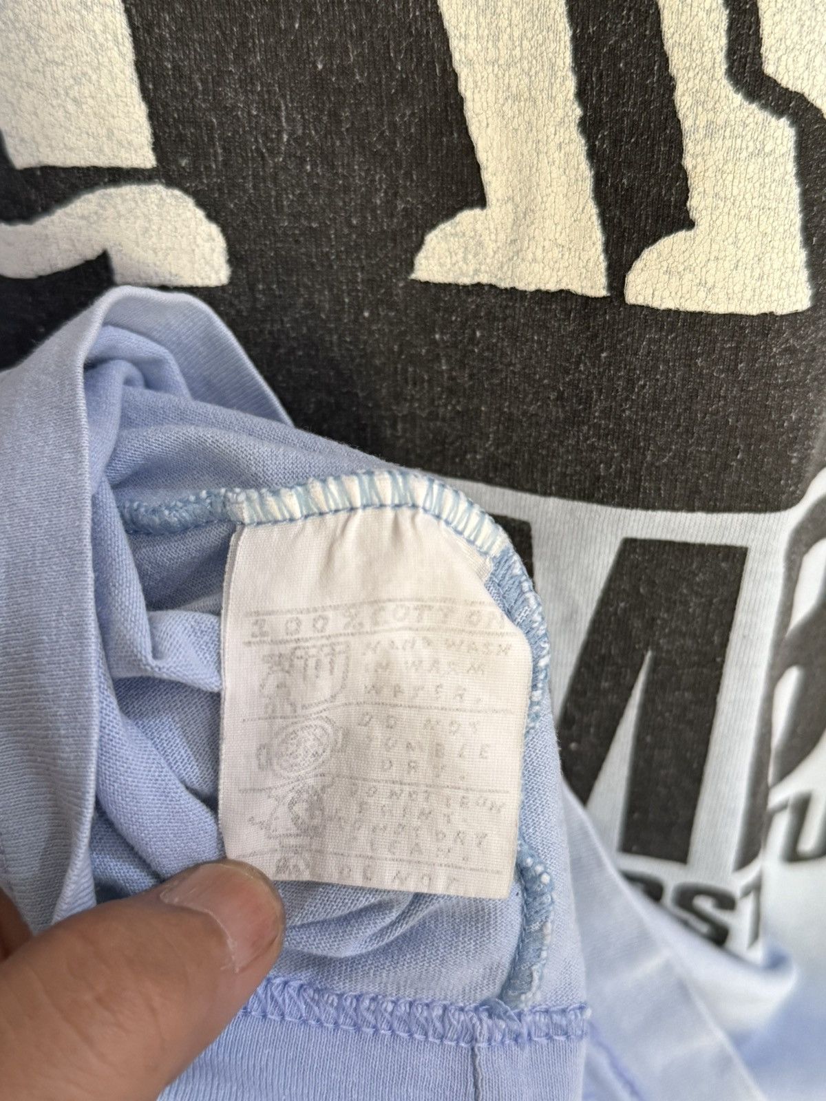 Mambo × Vintage Thrashed Vintage 80s Mambo Accept No Substitutes Tee Size US L / EU 52-54 / 3 - 8 Thumbnail