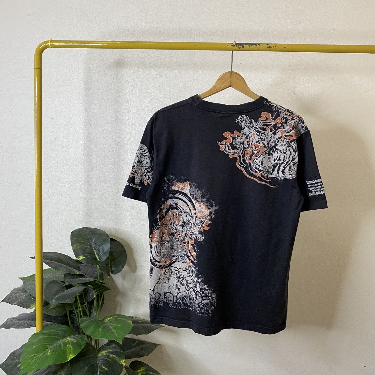 Karakuri Tamashii Japanese Motive Karakuri Tamashii Ed Hardy Style T Shirt Size US M / EU 48-50 / 2 - 8 Thumbnail