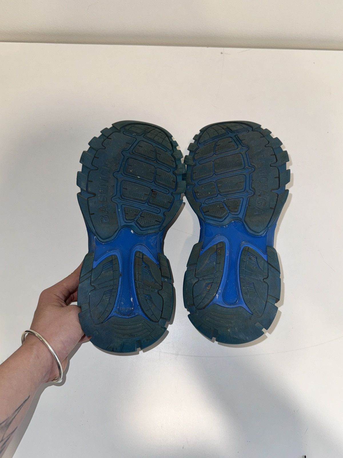 Balenciaga Balenciaga Track Sandal blue - Men's Size US 8 / EU 41 - 4 Thumbnail