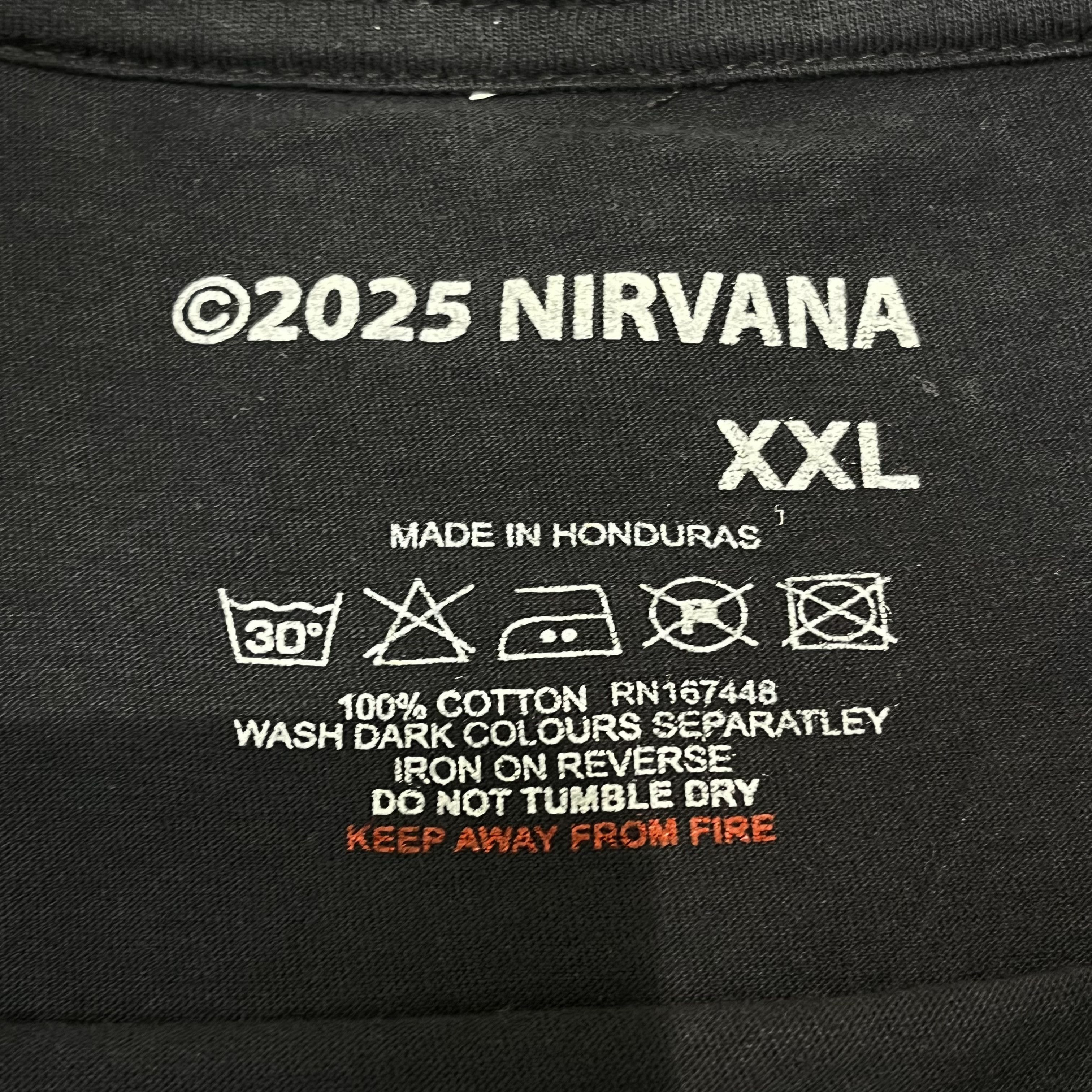 Nirvana Nirvana Tank Top Black/Yellow Size US XXL / EU 58 / 5 - 3 Thumbnail