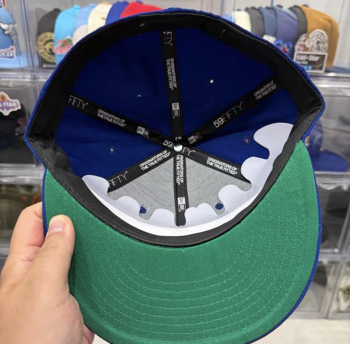 New Era New Era Embroidered Flat Brim Baseball Cap J32 Size ONE SIZE - 4 Thumbnail