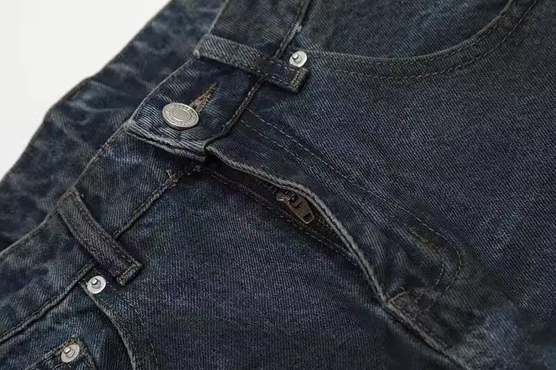 Jean Camouflage Patch Holes Jean Size US 29 - 6 Thumbnail