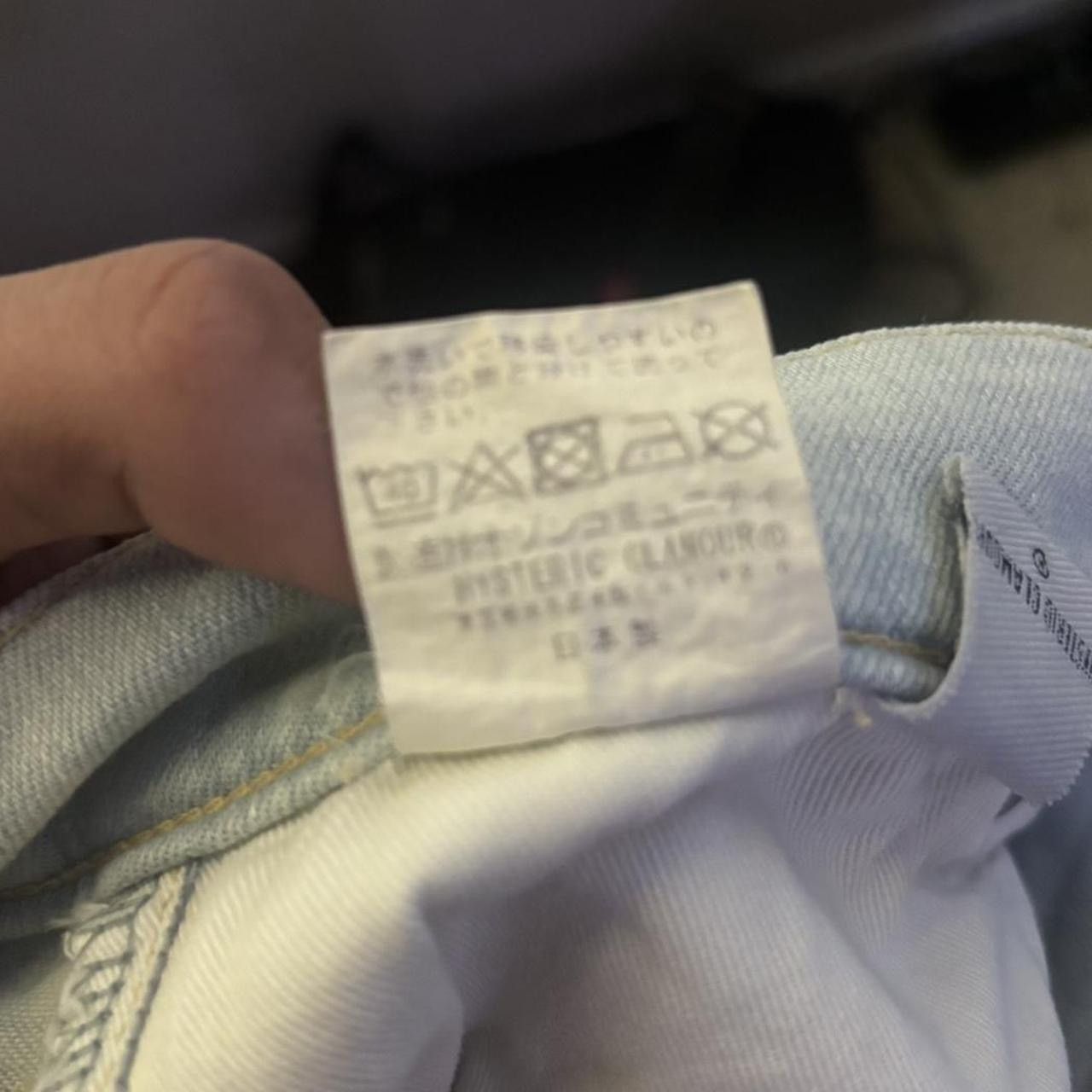 Other beautiful light blue white looking hysteric glamour jeans Size US 26 / EU 42 - 5 Thumbnail