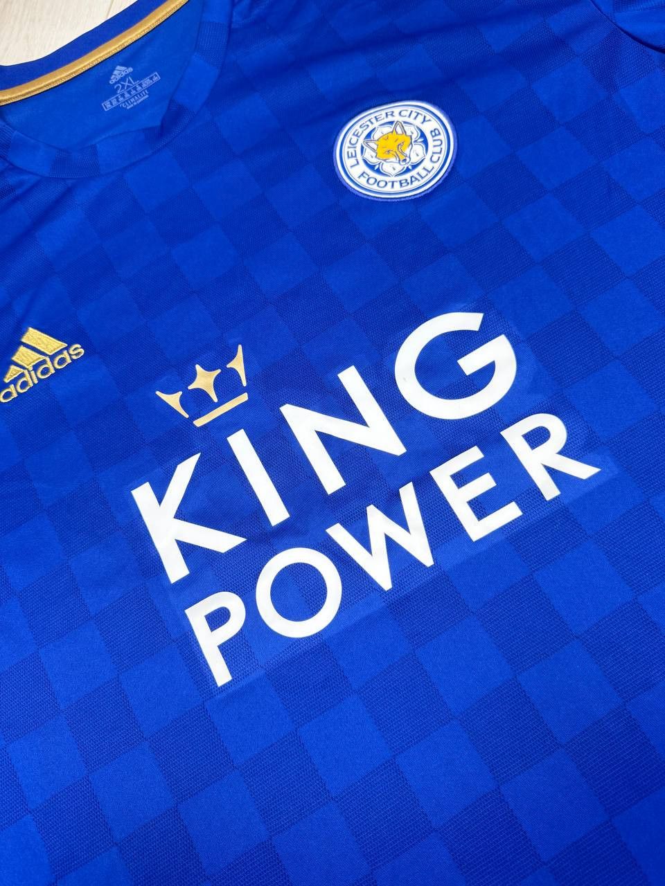 Adidas Vintage adidas Leicester soccer jersey 2019-2020 gold line Size US XXL / EU 58 / 5 - 6 Thumbnail
