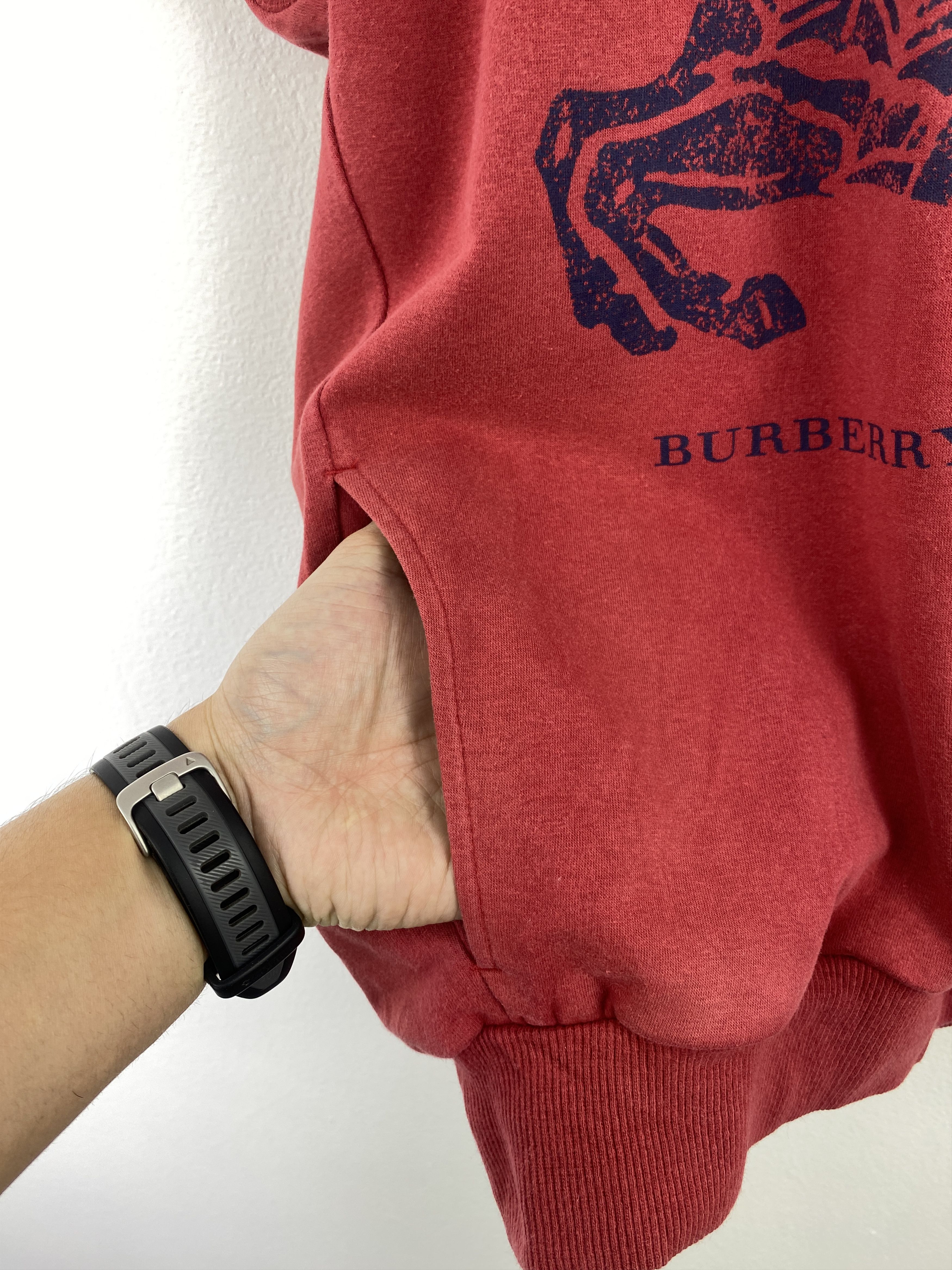 Burberry Vintage Burberrys Big Logo Short Sleeve Shirt SH0483 Size US XL / EU 56 / 4 - 8 Thumbnail
