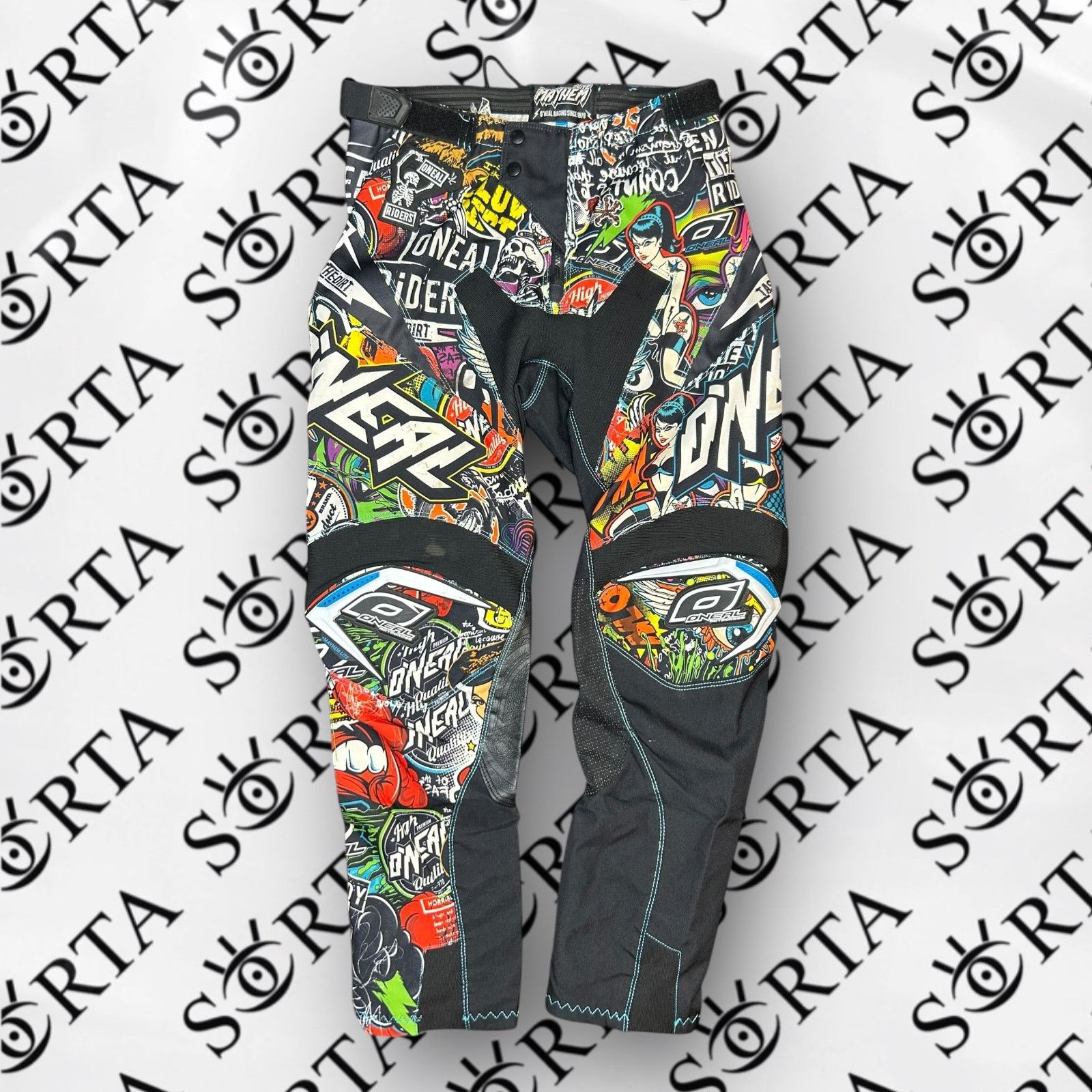 Vintage ATV Motocross O'Neal Lite Mayhem Crank Pants Racing Gear Size US 28 / EU 44 - 1 Thumbnail