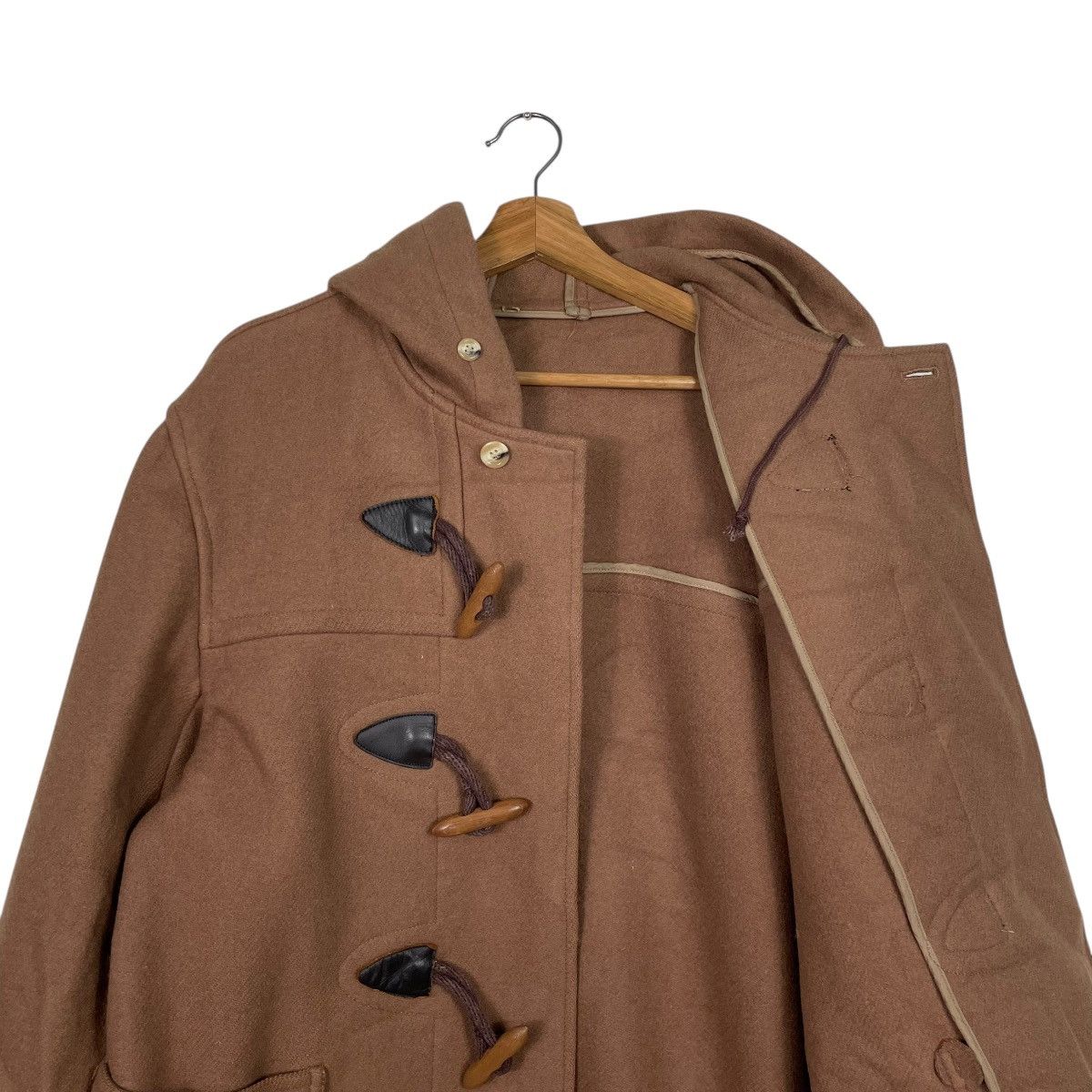 Van Van Jacket Hooded Wool Duffle Coat Size US M / EU 48-50 / 2 - 12 Thumbnail