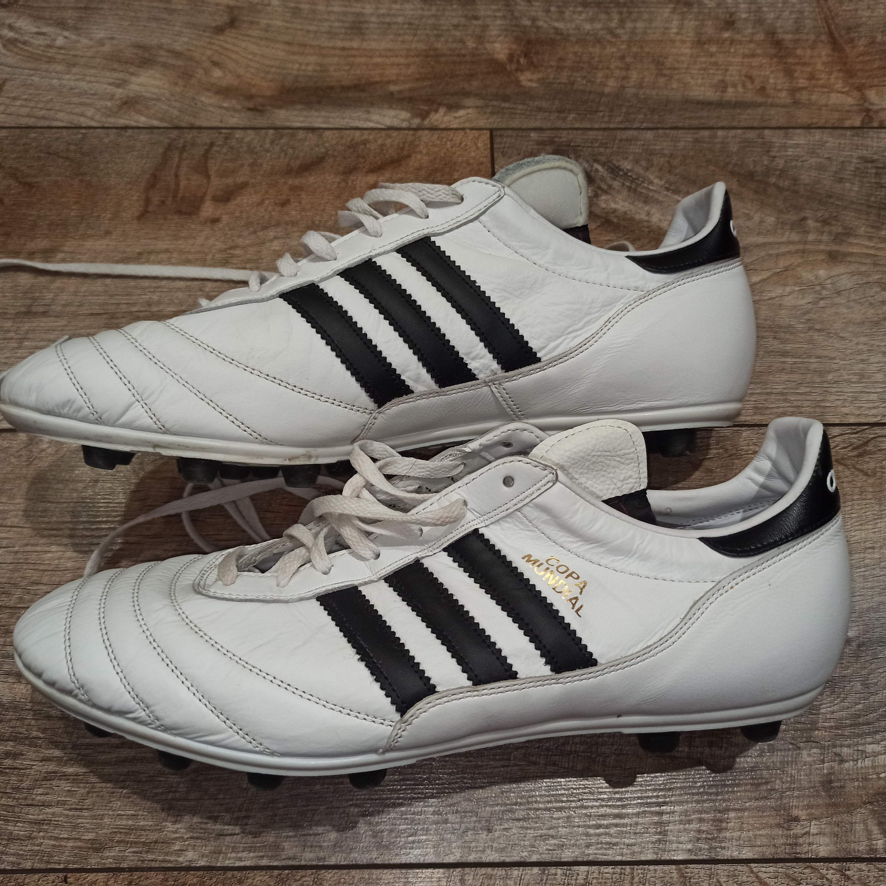 Adidas 2024 Adidas Copa Mundial Soccer Cleats Football Boots White Size US 12.5 / EU 45-46 - 4 Thumbnail