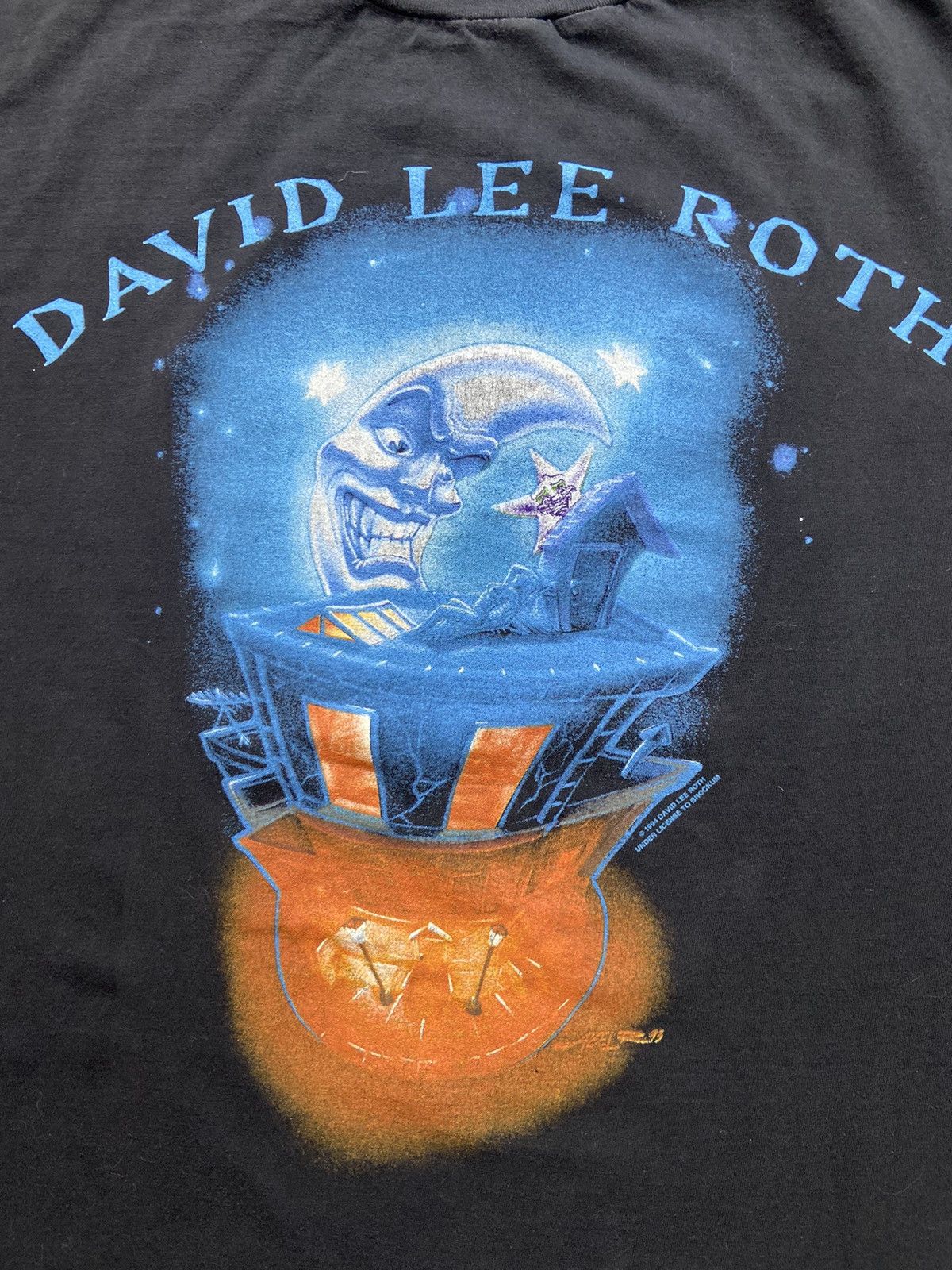 Band Tees Vintage 1994 DAVID LEE ROTH The Entire world Tee XL Size US XL / EU 56 / 4 - 3 Thumbnail