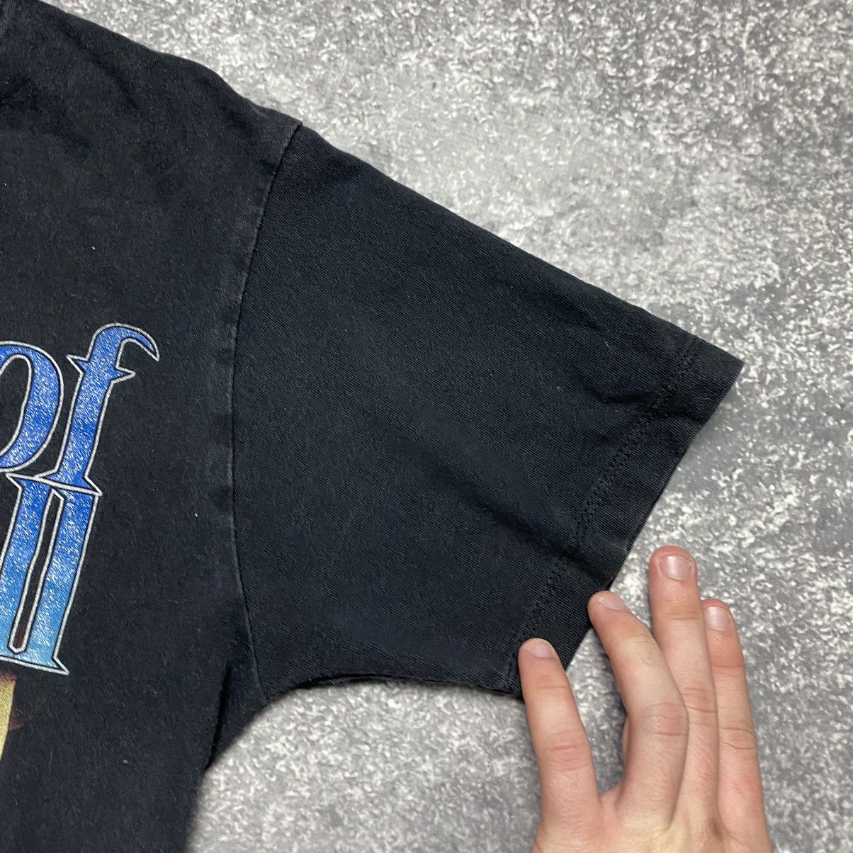 Band Tees Vintage Elvis Presley Overprinted rare 90’s The King tee Size US M / EU 48-50 / 2 - 9 Thumbnail