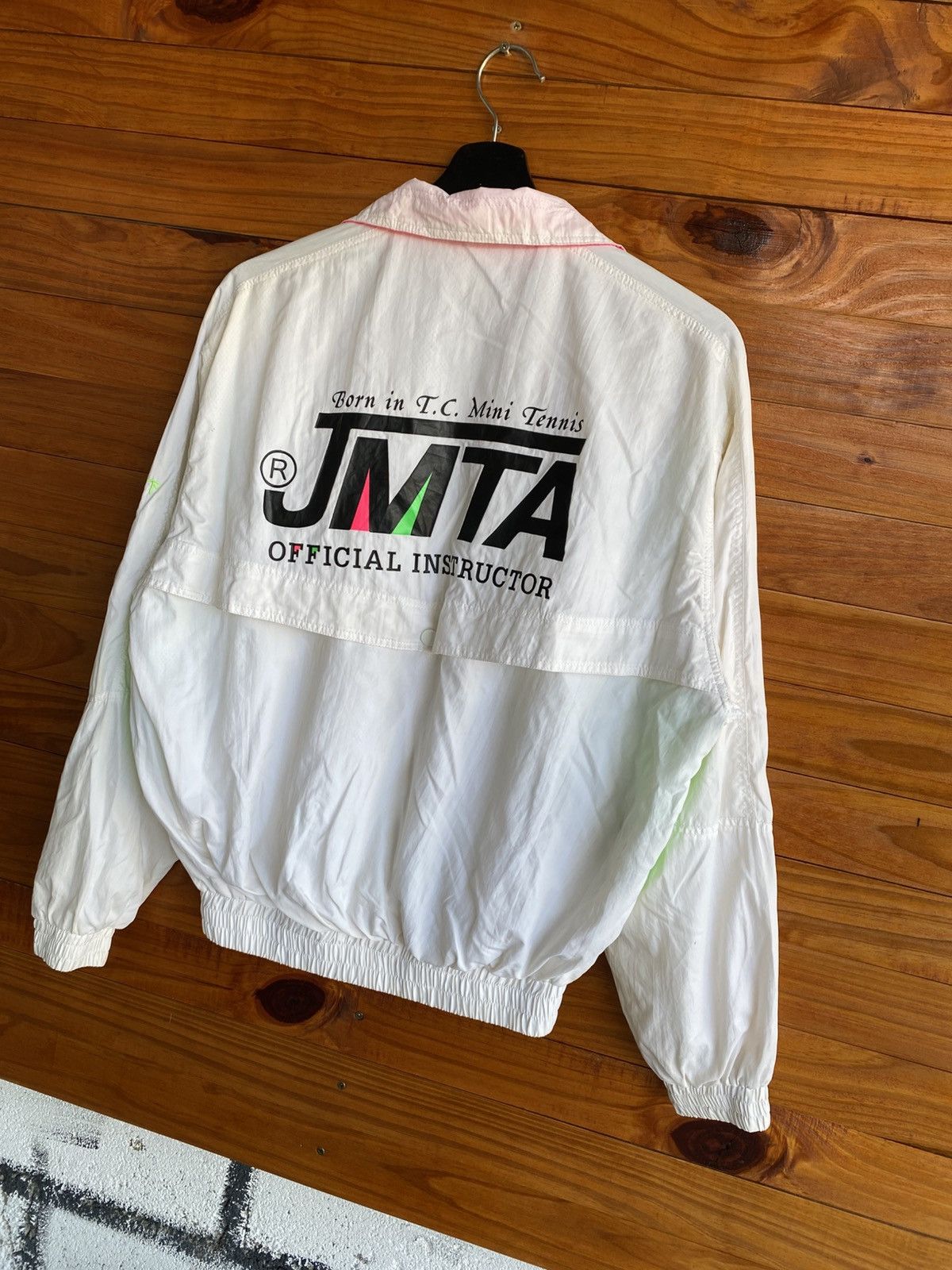 Japanese Brand Vintage YSIP-KI JMTA Instructor Windbreaker Neon Jacket Size US M / EU 48-50 / 2 - 13 Thumbnail